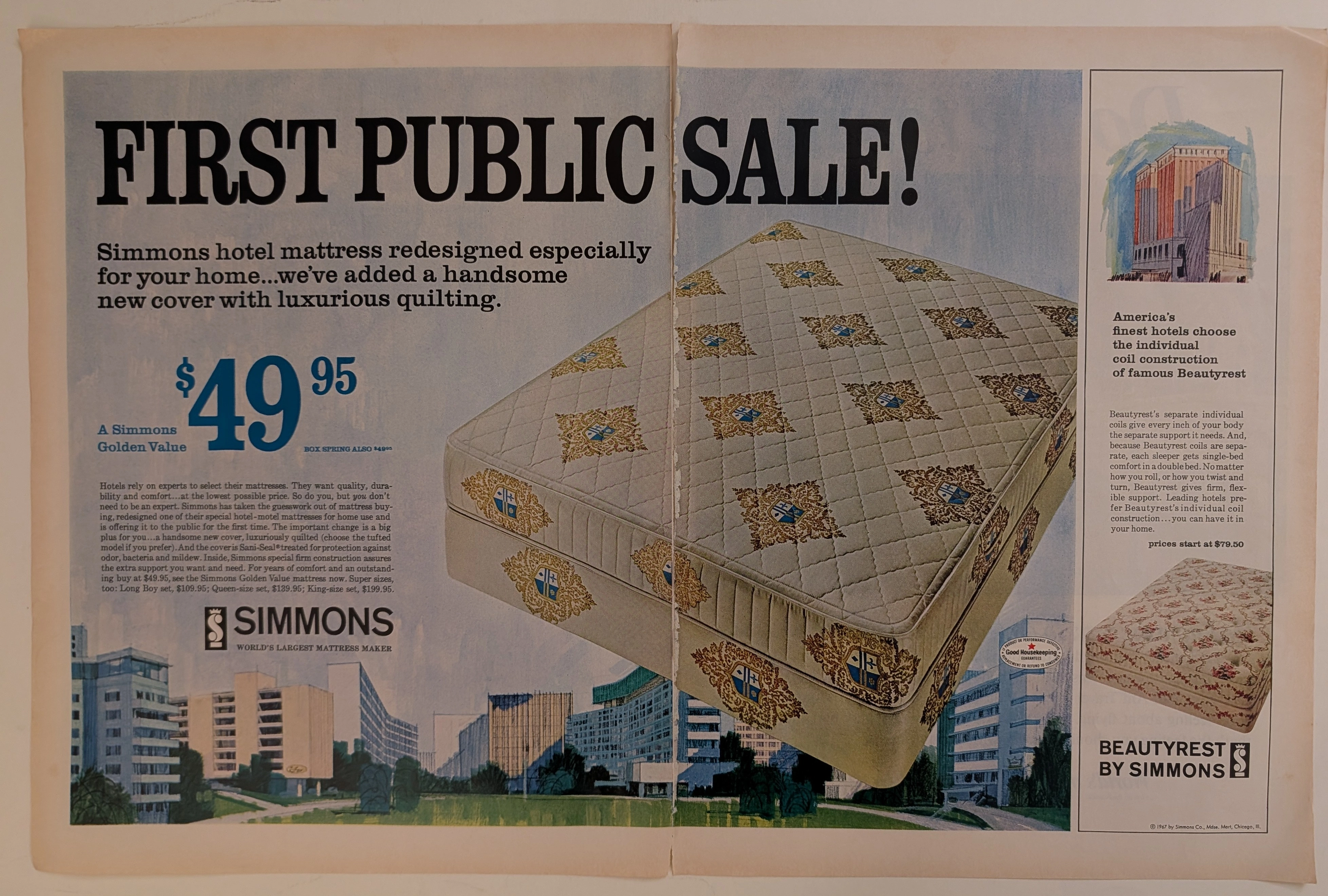 The Time Traveller's Dossier: The Architecture of Slumber – The 1967 Simmons Golden Value — The Record Institute Journal