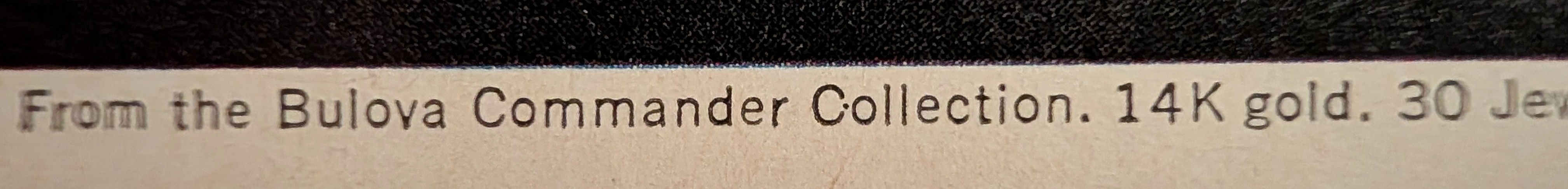 The Time Traveller's Dossier: The Anatomy of Autonomy – The 1966 Bulova Commander Collection and the American System of Watchmaking — The Record Institute Journal