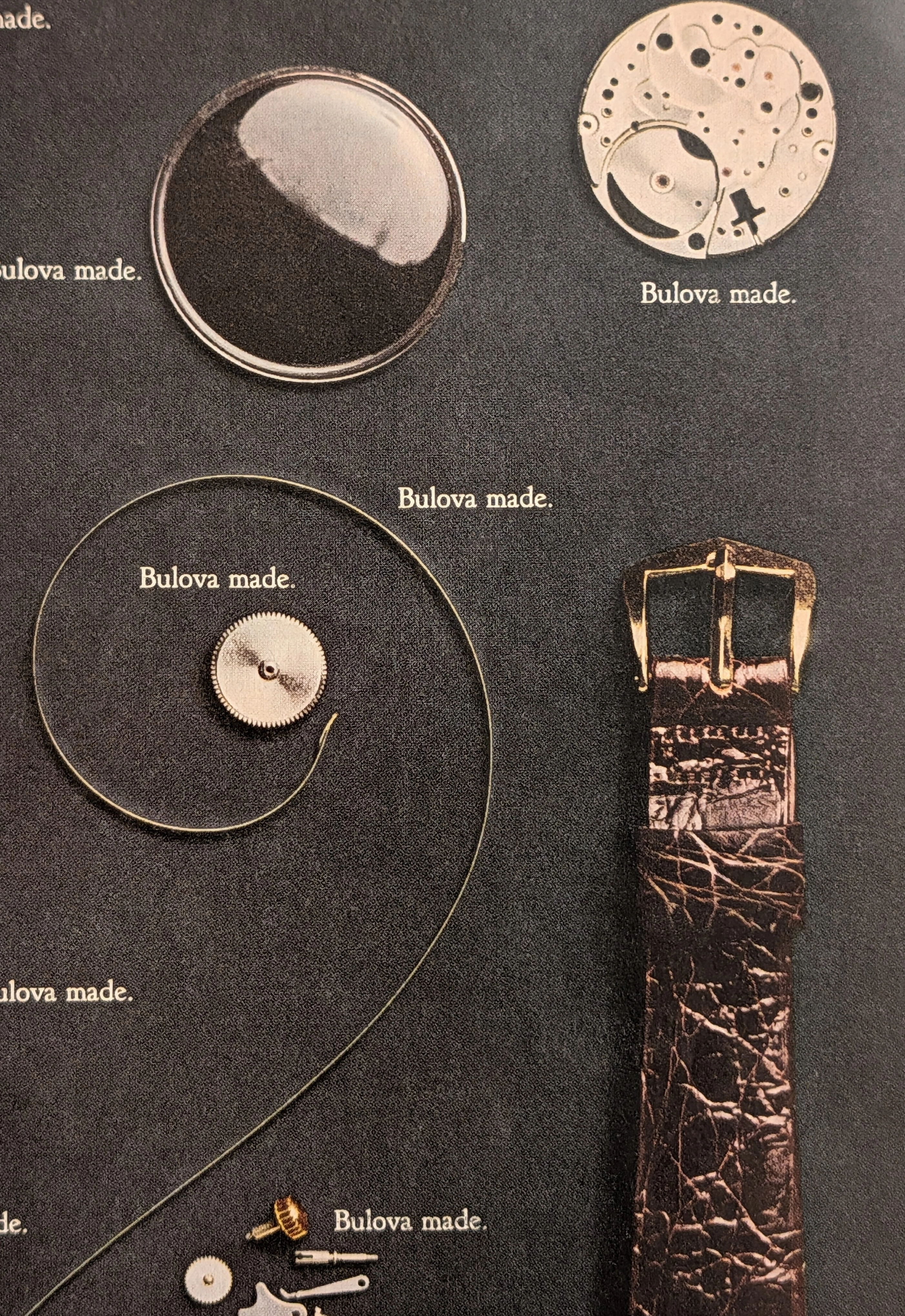 The Time Traveller's Dossier: The Anatomy of Autonomy – The 1966 Bulova Commander Collection and the American System of Watchmaking — The Record Institute Journal