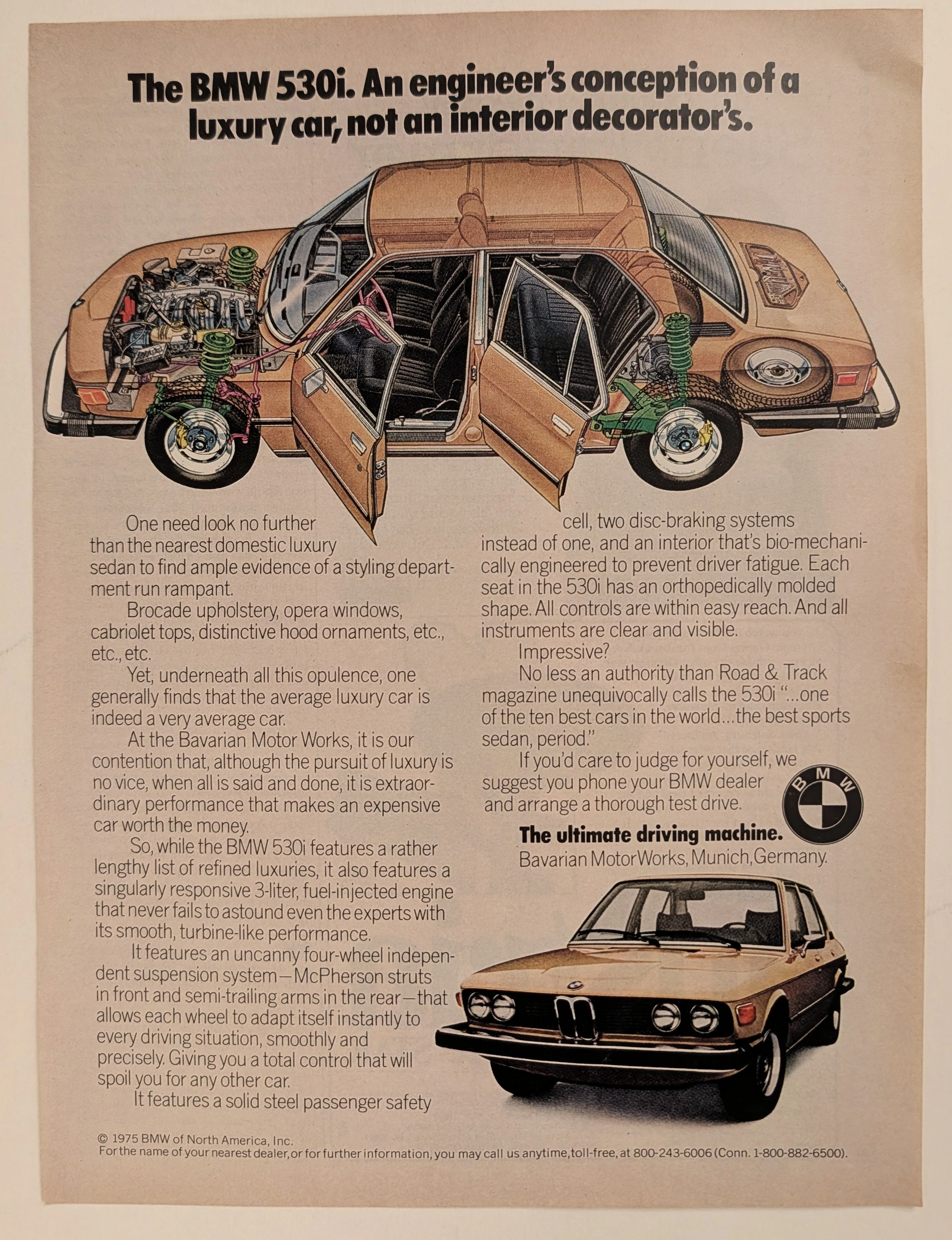 The Time Traveller's Dossier: The Engineer's Manifesto – The 1975 BMW 530i and the Birth of the Ultimate Driving Machine — The Record Institute Journal The Time Traveller's Dossier: The Engineer's Manifesto – The 1975 BMW 530i and the Birth of the Ultimate Driving Machine — The Record Institute Journal