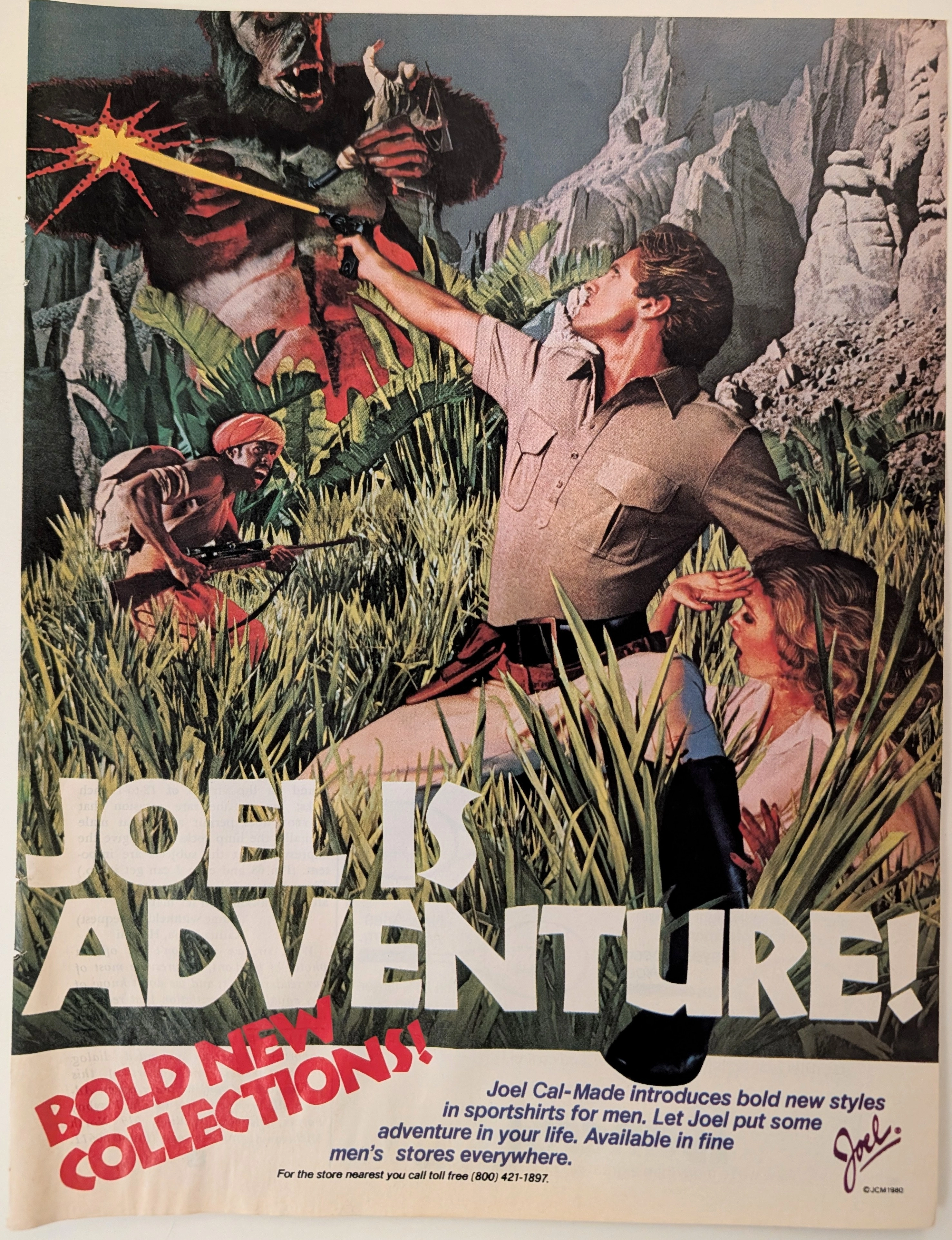 The Time Traveler's Dossier: The Neon Safari – Joel Cal-Made, Pulp Resurrection, and the Anachronistic Laser-Ape Collision of 1980 — The Record Institute Journal