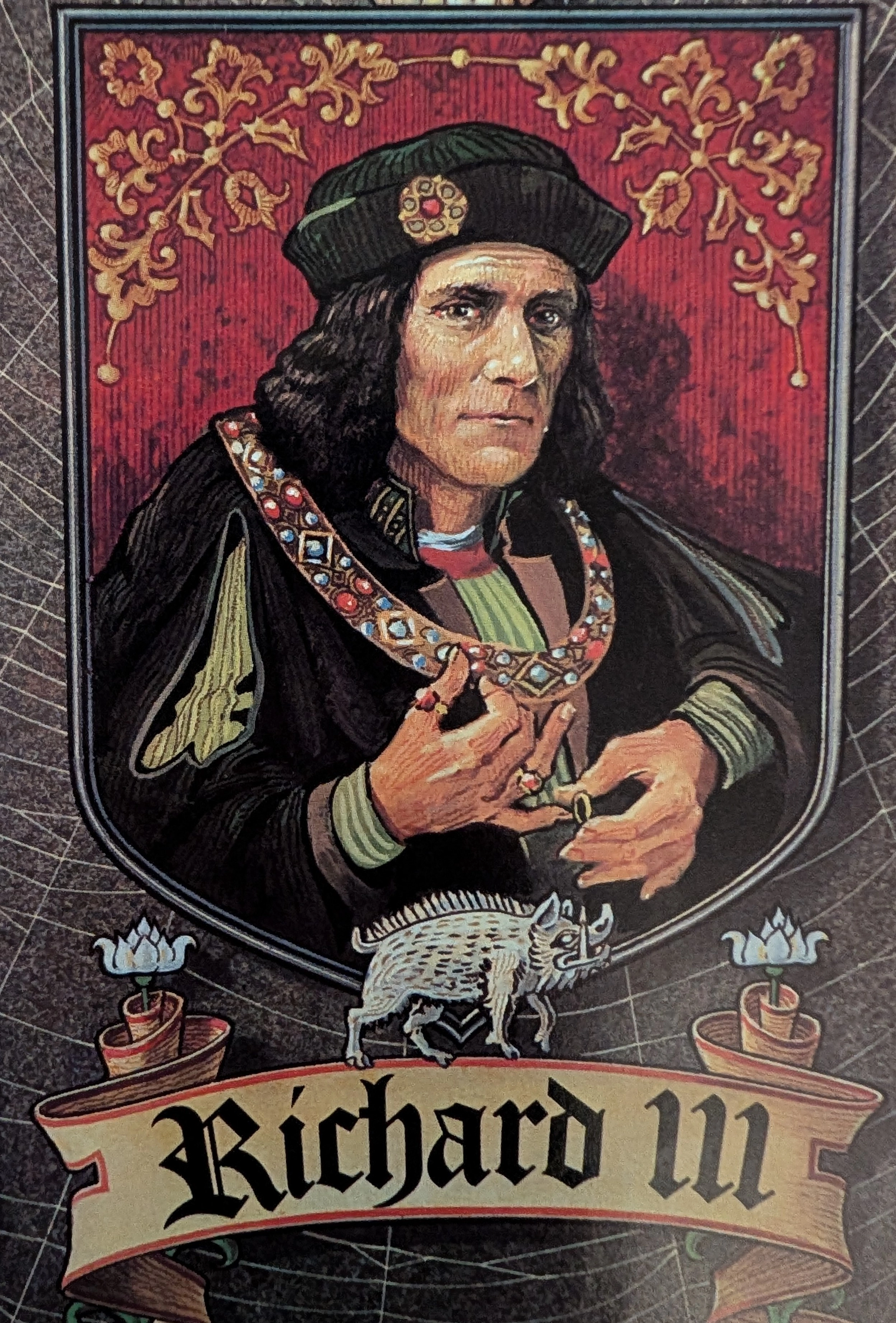 The Time Traveller’s Dossier: Circa 1970s Shakespearean Richard III Vintage Illustration — The Tudor Web of Blood — The Record Institute Journal The Time Traveller’s Dossier: Circa 1970s Shakespearean Richard III Vintage Illustration — The Tudor Web of Blood — The Record Institute Journal