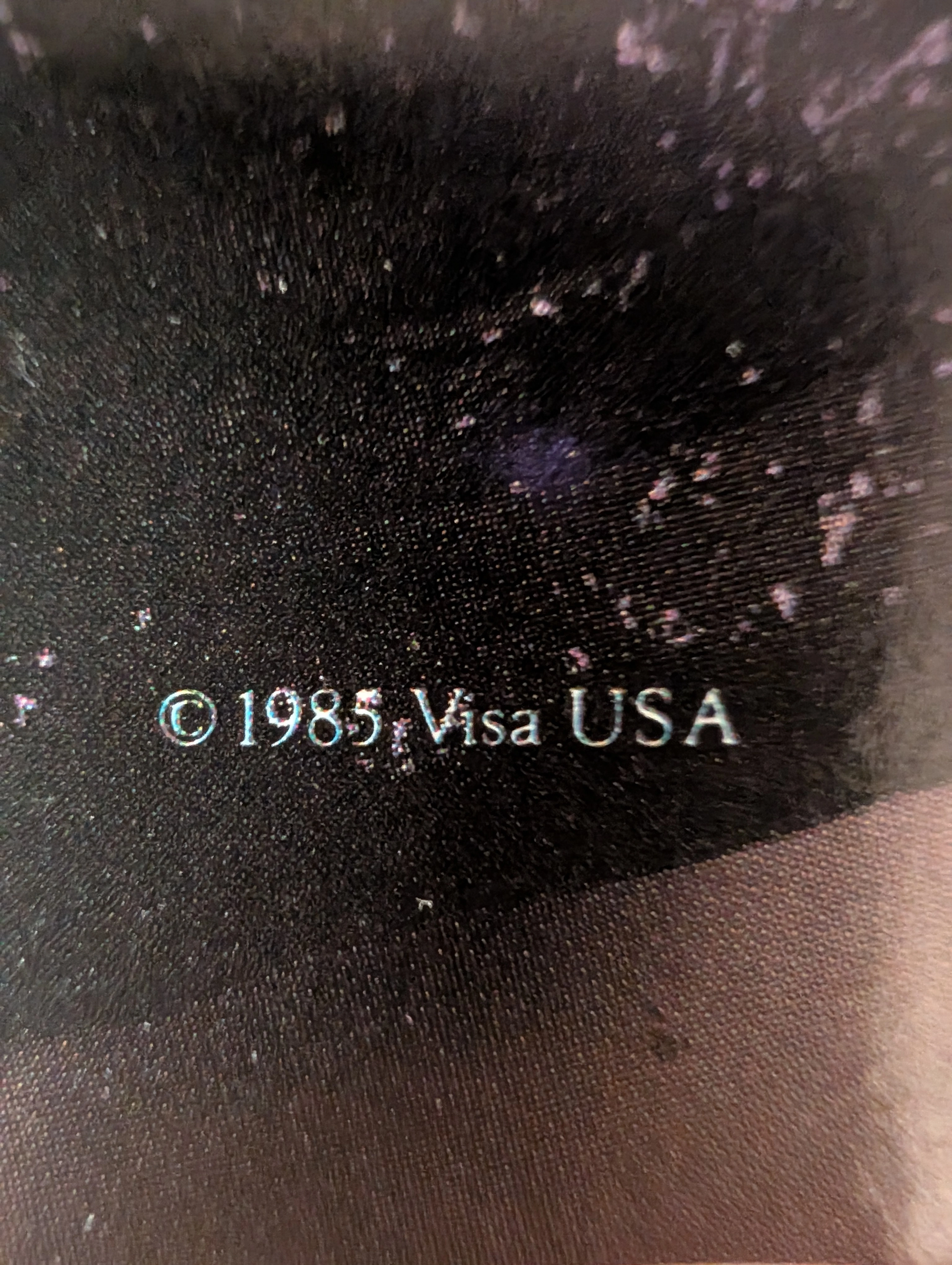 1985 Visa Premier Card Vintage Advertisement — Thumbnail 3