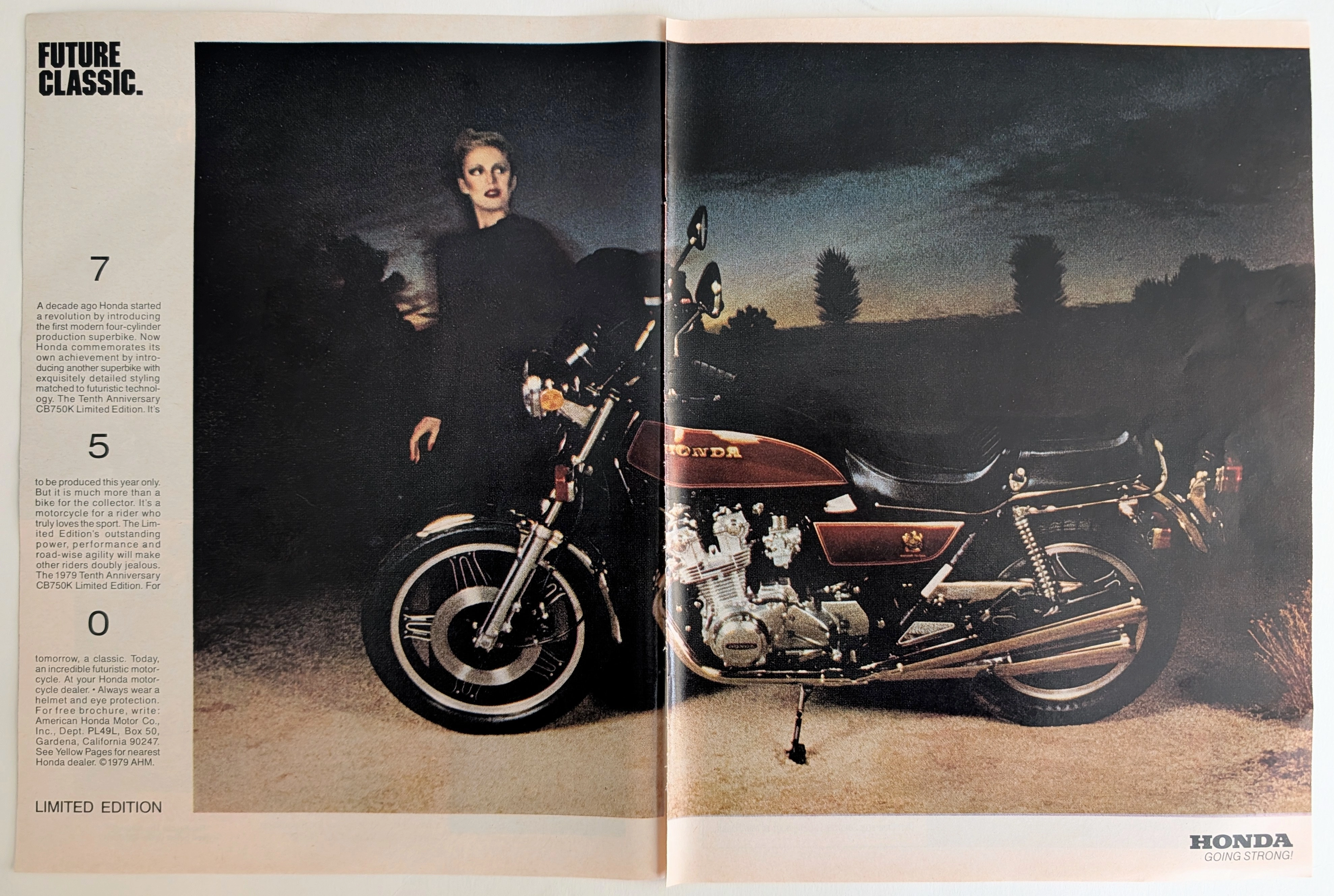 The Time Traveler's Dossier: 1979 Honda CB750K 10th Anniversary Limited Edition — The Record Institute Journal