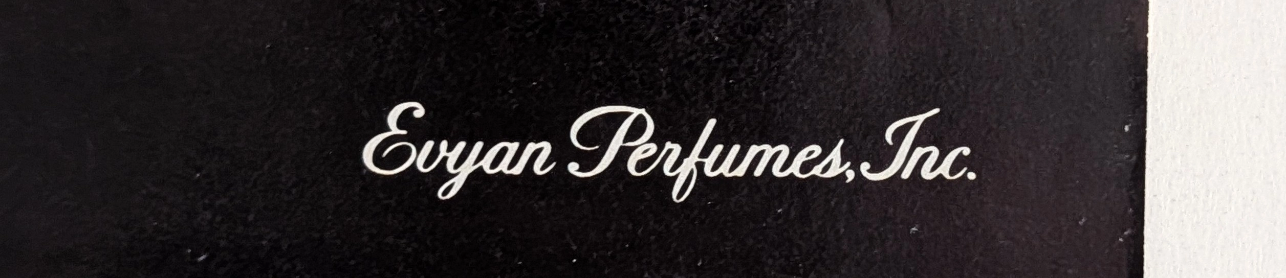 The Time Traveller’s Dossier: 1983 Evyan White Shoulders Vintage Advertisement — An Ode to Classical Romance and Elegance — The Record Institute Journal
