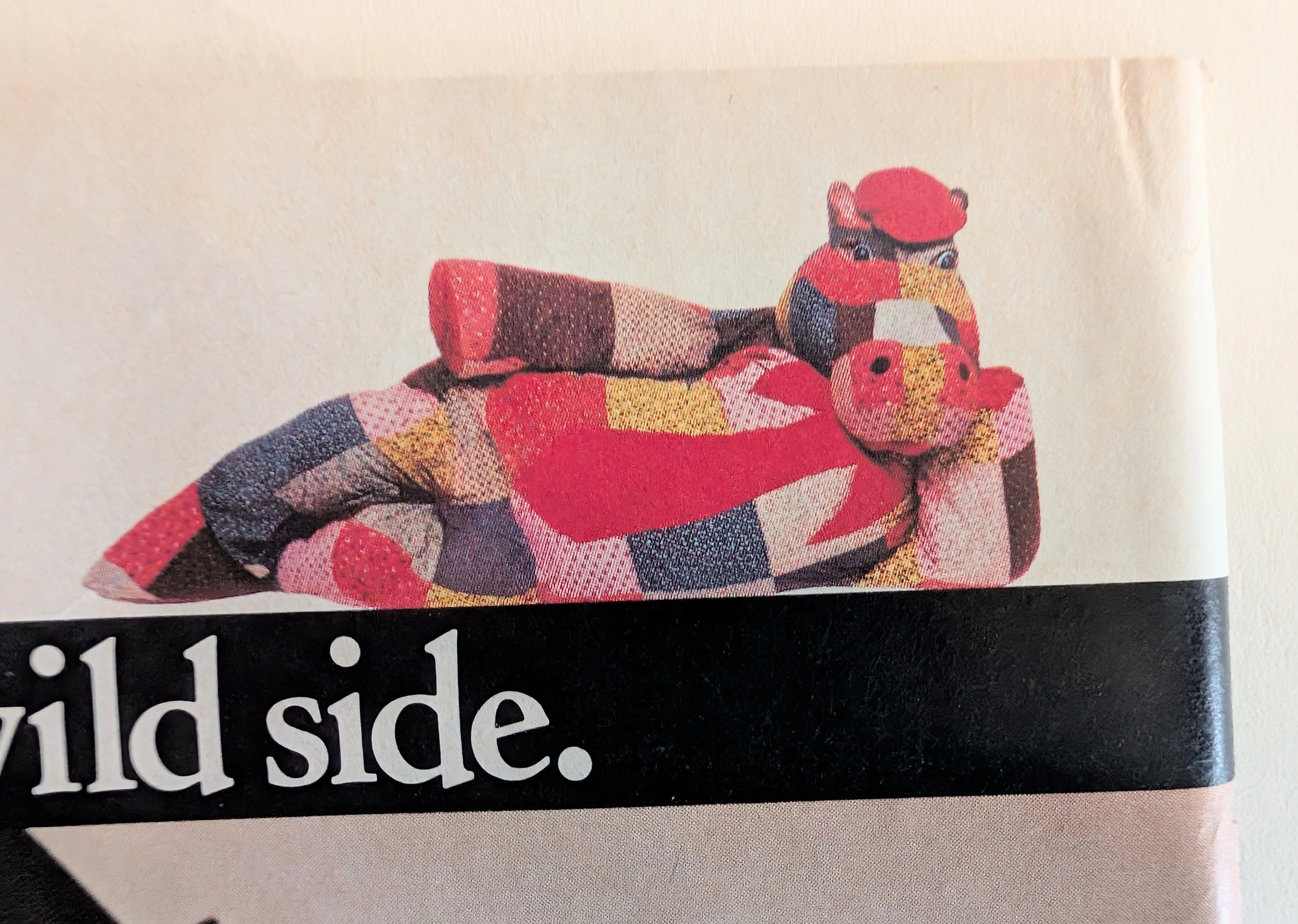 1981 HipOppoTamus "Hop" Leather Shoe Vintage Advertisement — Thumbnail 2