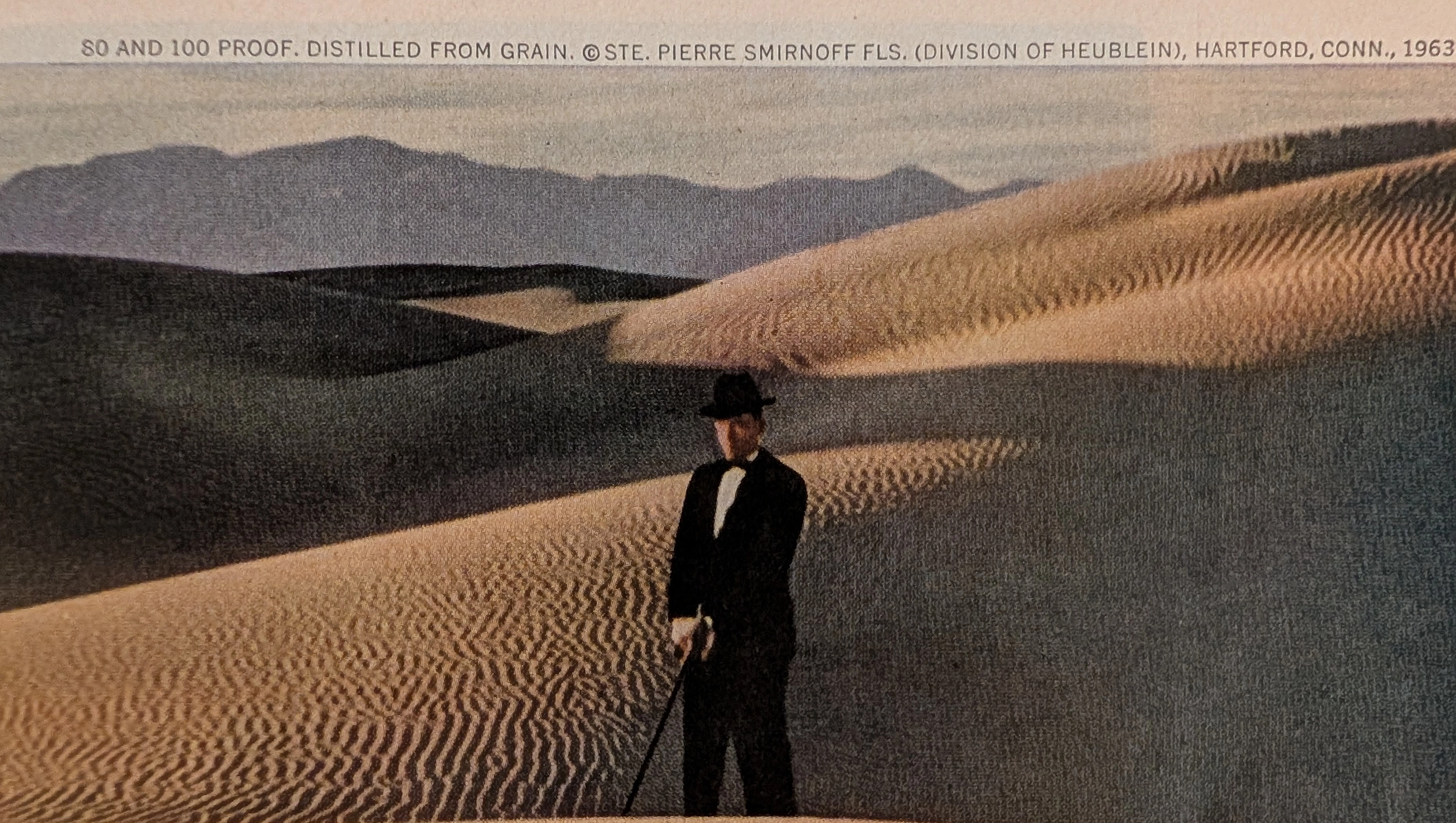 1963 Smirnoff Vodka Vintage Advertisement — Thumbnail 3