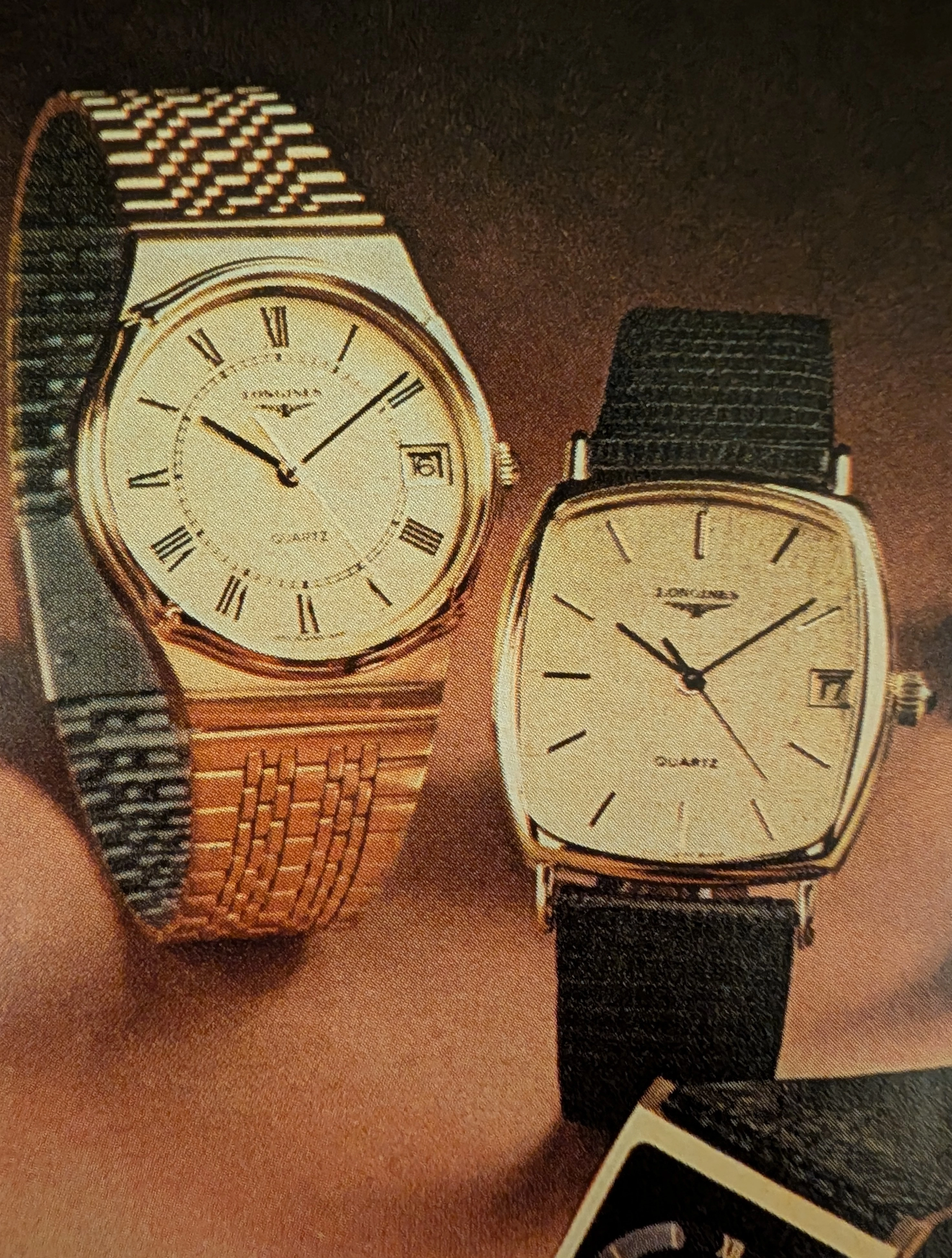 1980 Longines Quartz International Collection Vintage Advertisement — Thumbnail 2