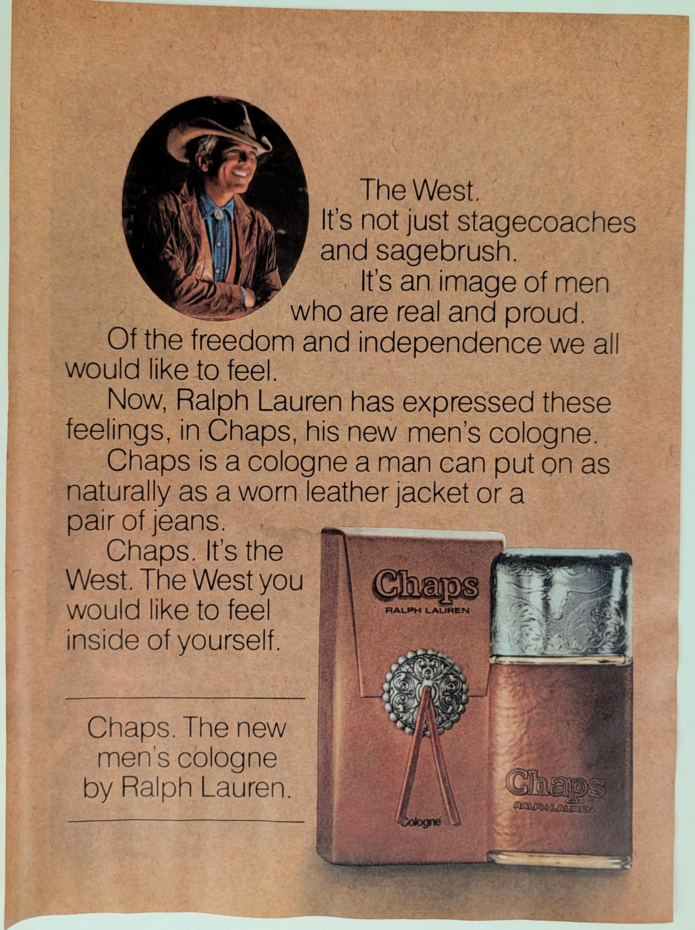 The Time Traveller's Dossier : Chaps Ralph Lauren - The Western Shift in Masculinity — The Record Institute Journal The Time Traveller's Dossier : Chaps Ralph Lauren - The Western Shift in Masculinity — The Record Institute Journal