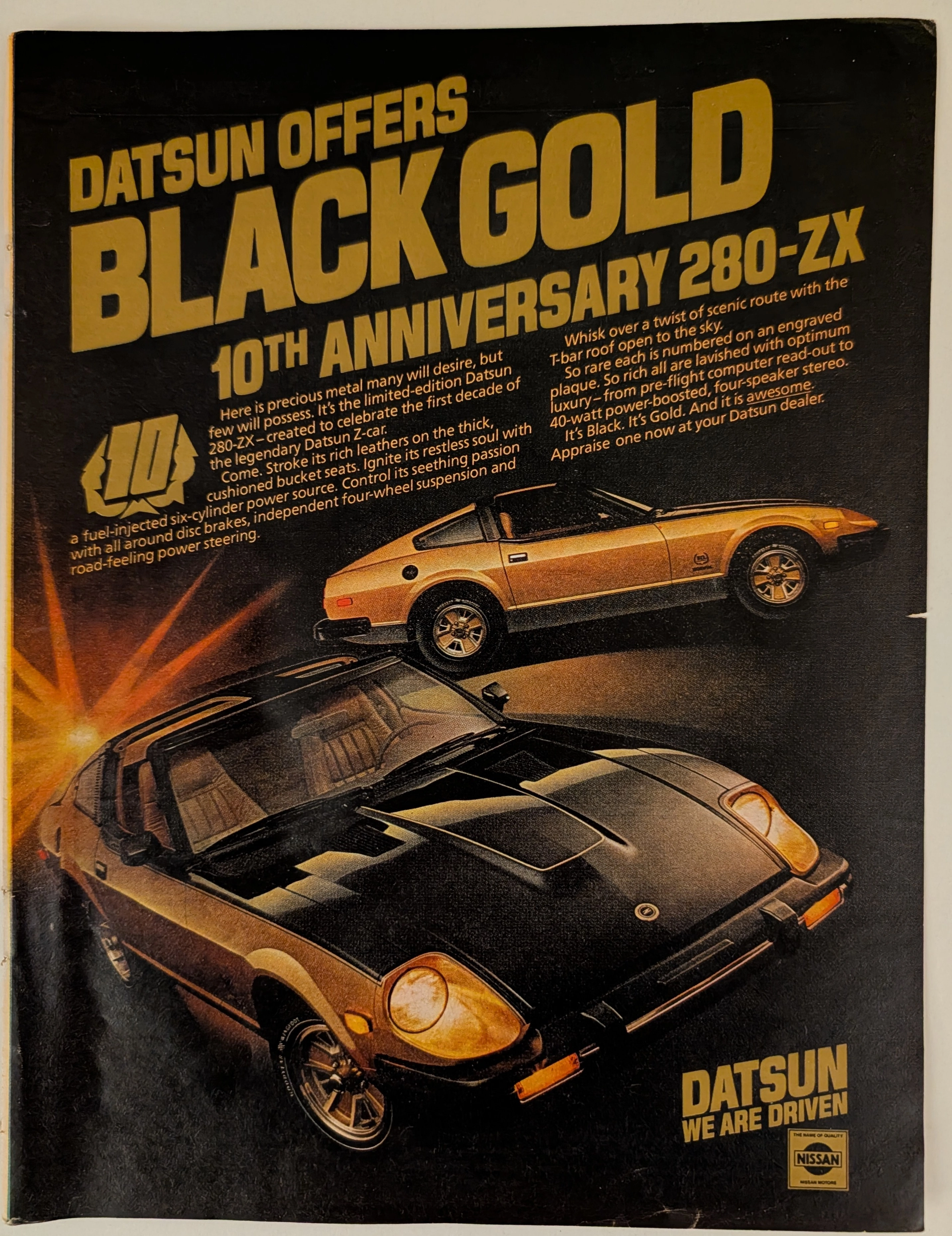 시간 여행자의 조서 : Datsun 280-ZX - GT(그랜드 투어링)로의 패러다임 전환 — related article