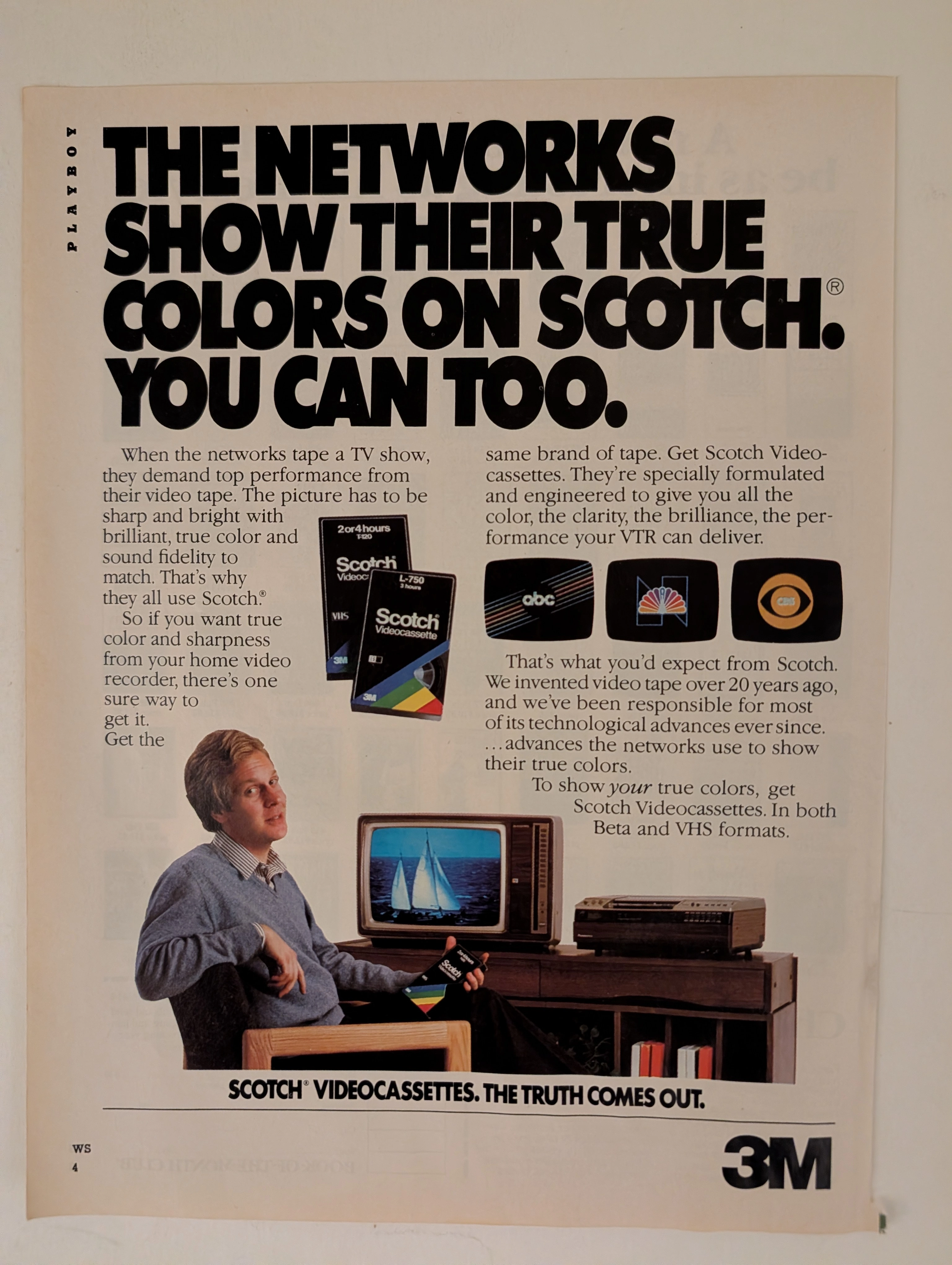 The Time Traveller's Dossier : 3M Scotch Videocassettes - The Dawn of the Living Room Revolution — The Record Institute Journal