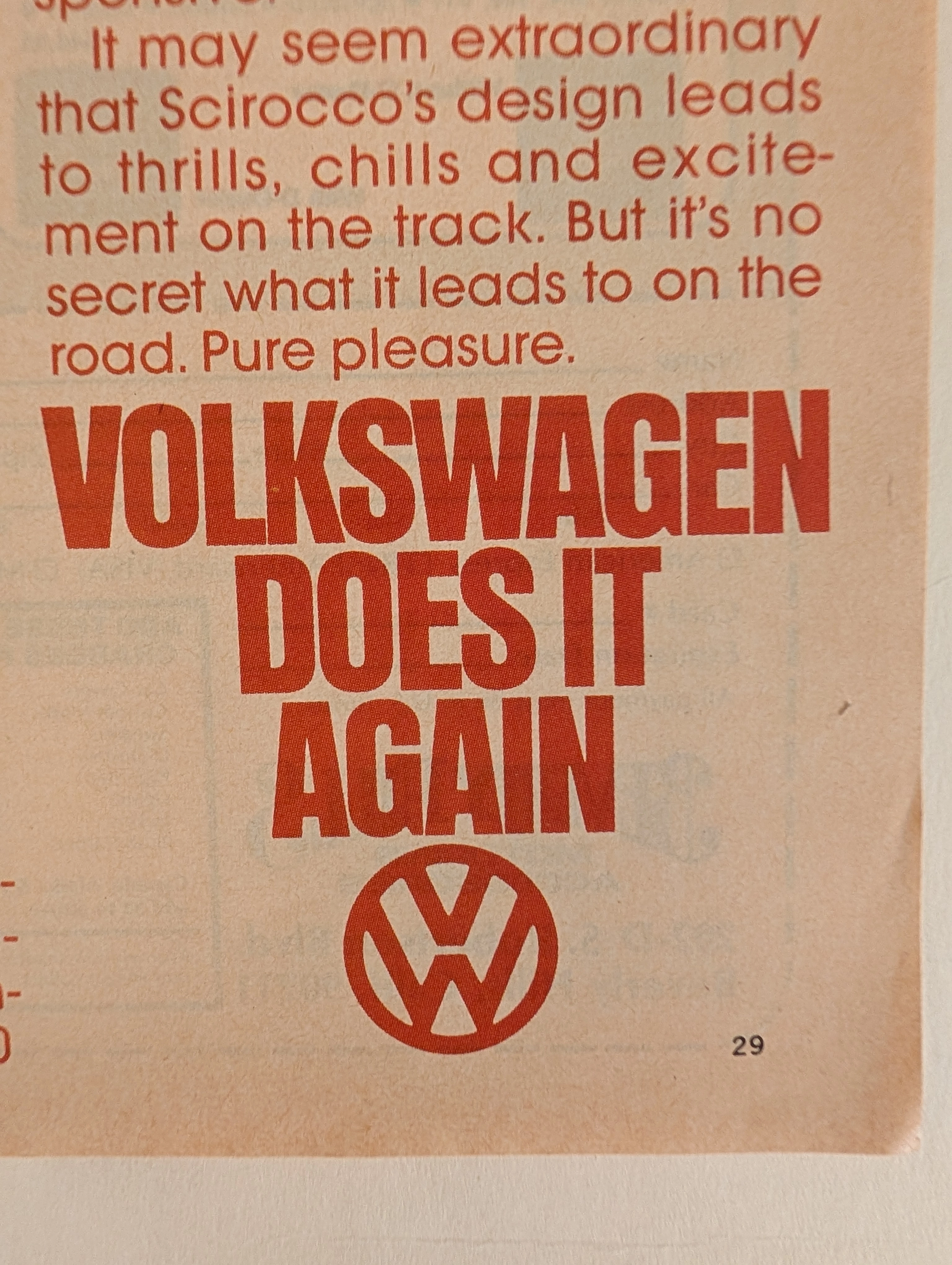 The Time Traveller's Dossier : VW Scirocco - 속도의 대중화 — The Record Institute Journal