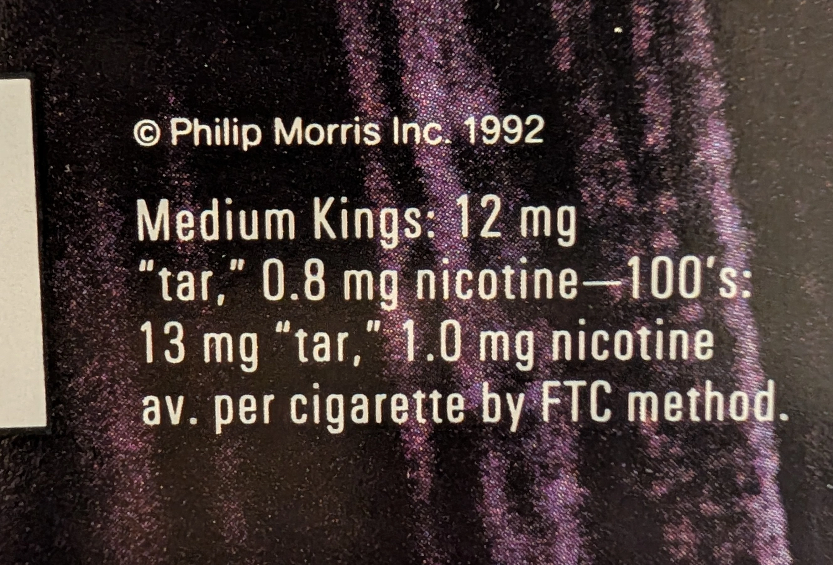 1992 Marlboro Medium "Cowboy Spur" Vintage Advertisement — Thumbnail 2