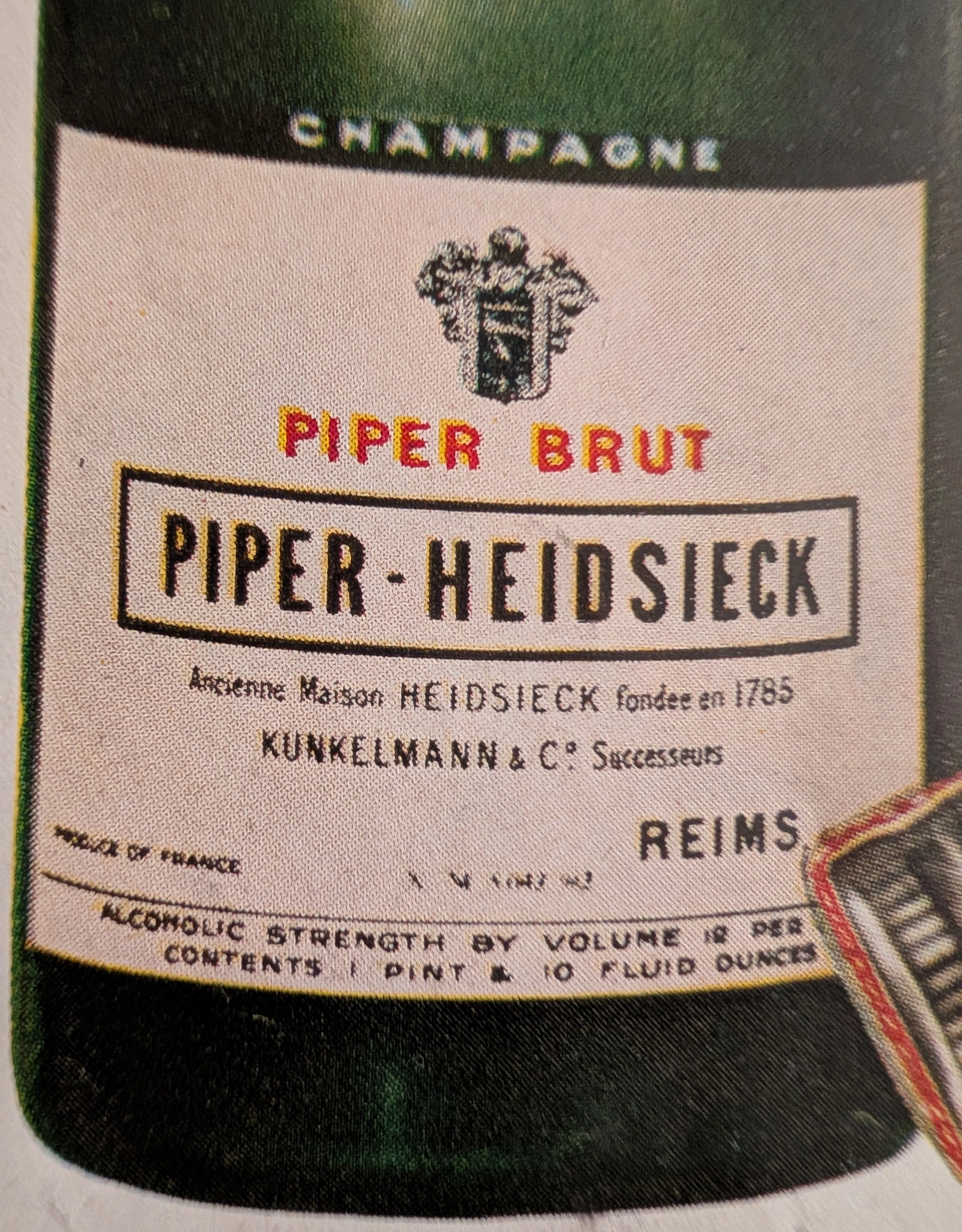 1950s Piper-Heidsieck, Remy Martin & Cointreau Vintage Advertisement — The Record Institute Journal 1950s Piper-Heidsieck, Remy Martin & Cointreau Vintage Advertisement — The Record Institute Journal