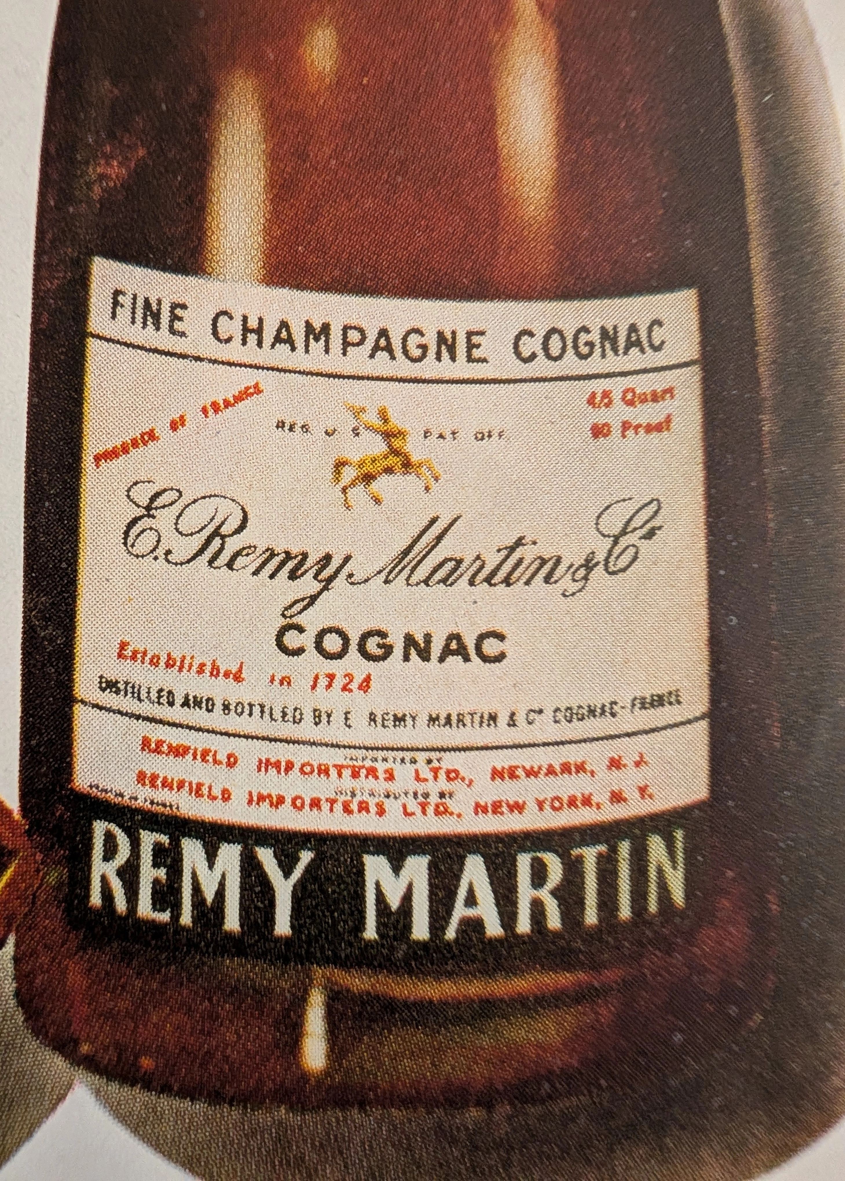 1950s Piper-Heidsieck, Remy Martin & Cointreau Vintage Advertisement — The Record Institute Journal 1950s Piper-Heidsieck, Remy Martin & Cointreau Vintage Advertisement — The Record Institute Journal