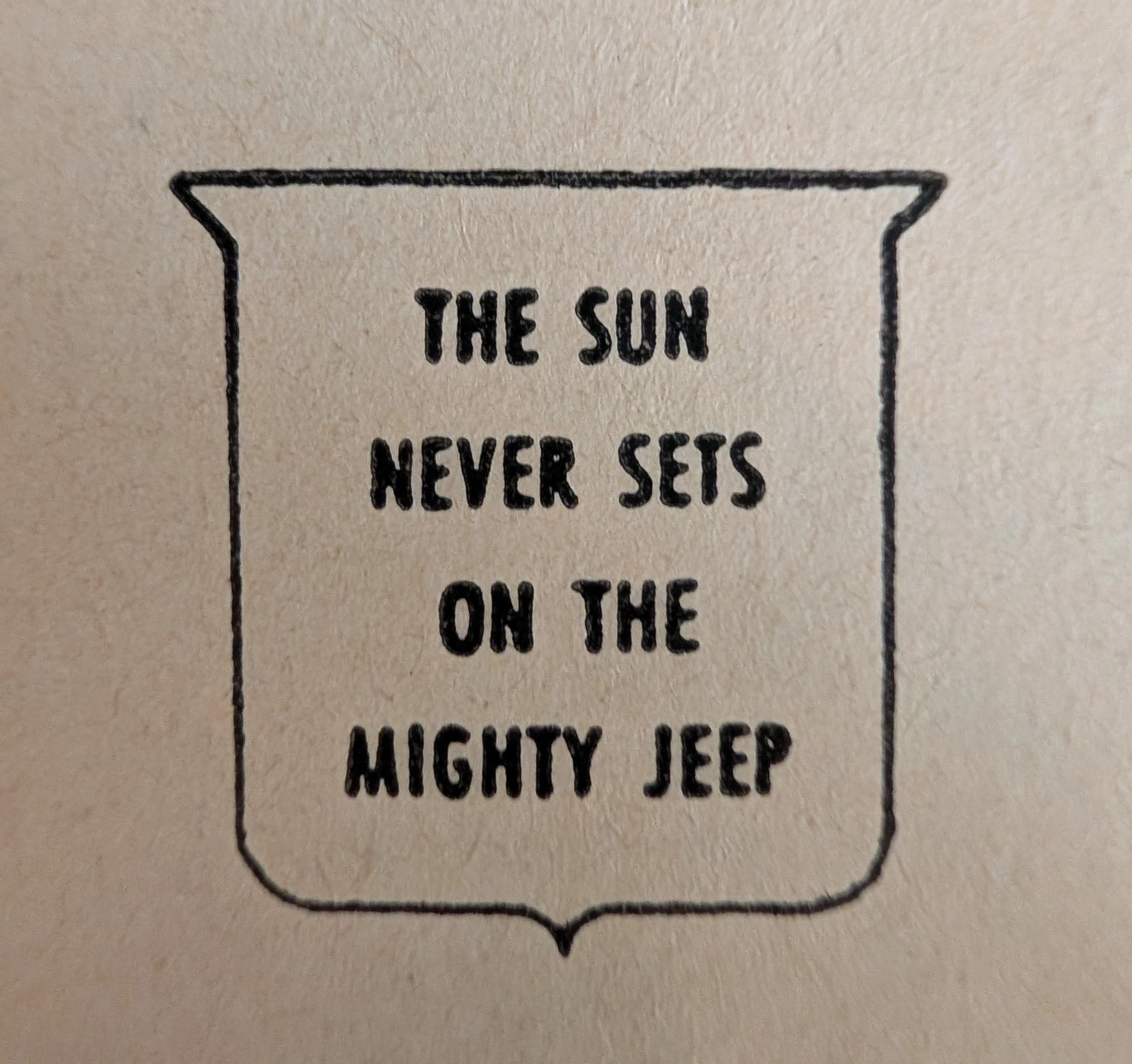 The Time Traveller's Dossier : Willys Jeep - 글로벌 분쟁을 움직인 엔진 — The Record Institute Journal