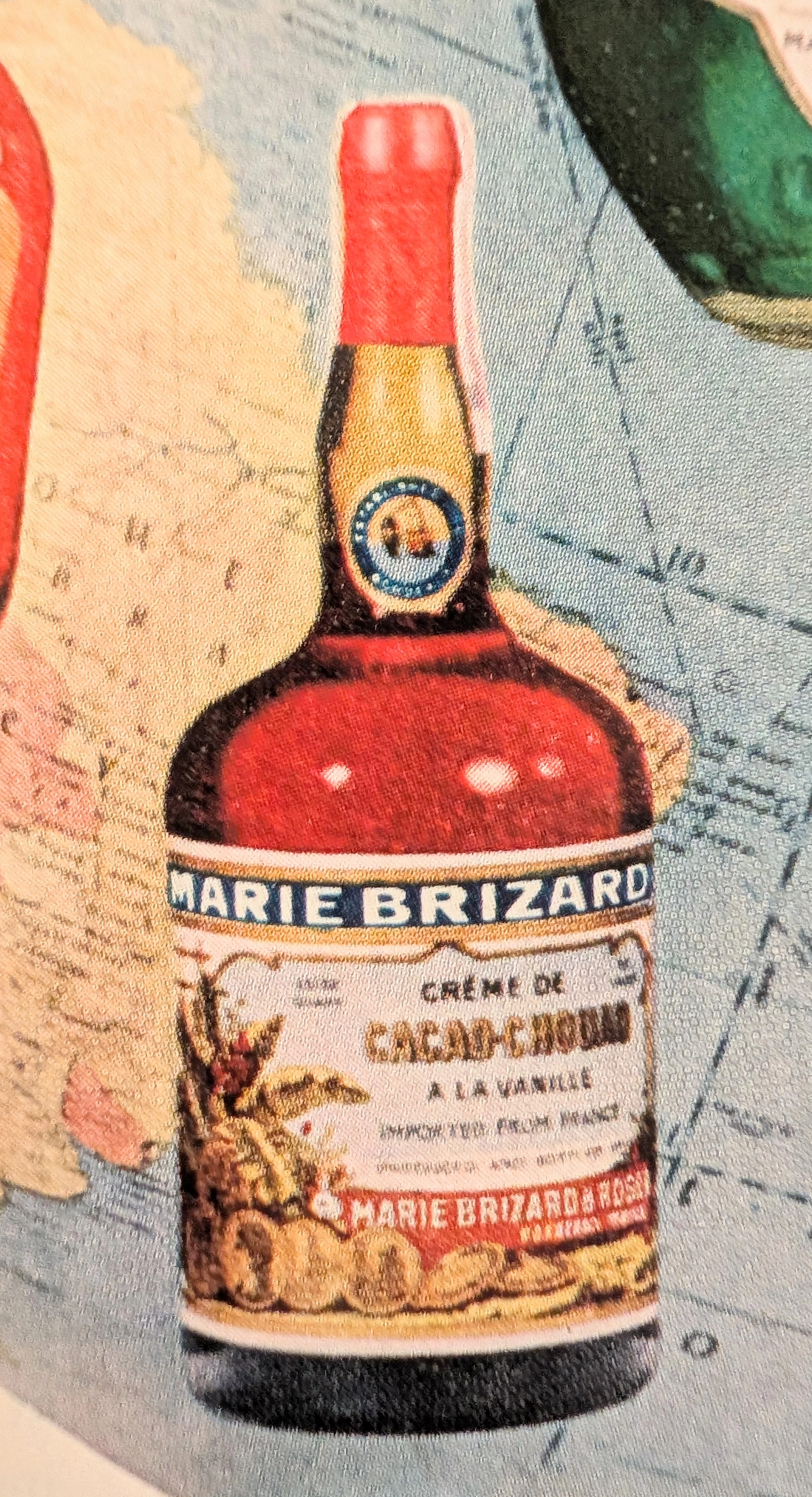 1955 Marie Brizard French Liqueurs Vintage Advertisement — Thumbnail 4