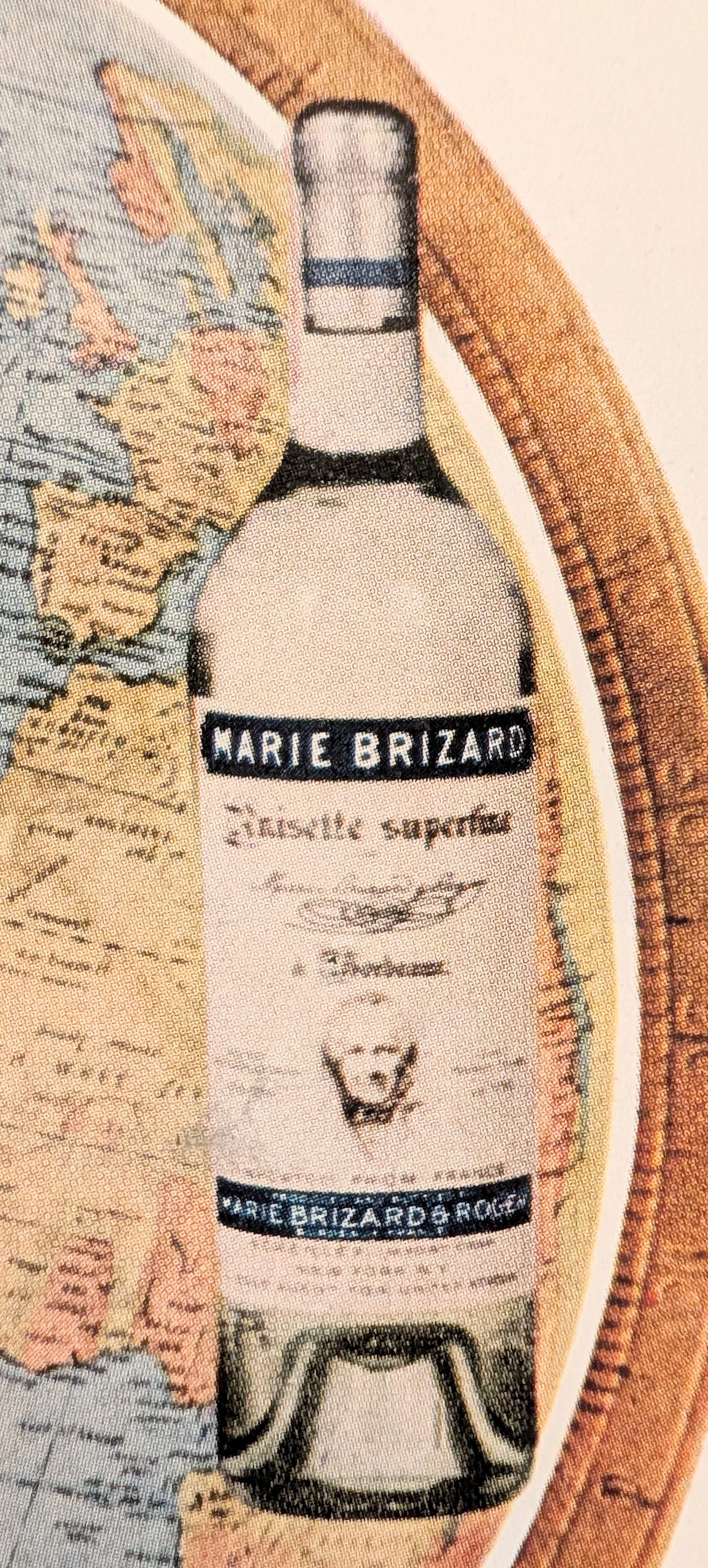 1955 Marie Brizard French Liqueurs Vintage Advertisement — Thumbnail 5