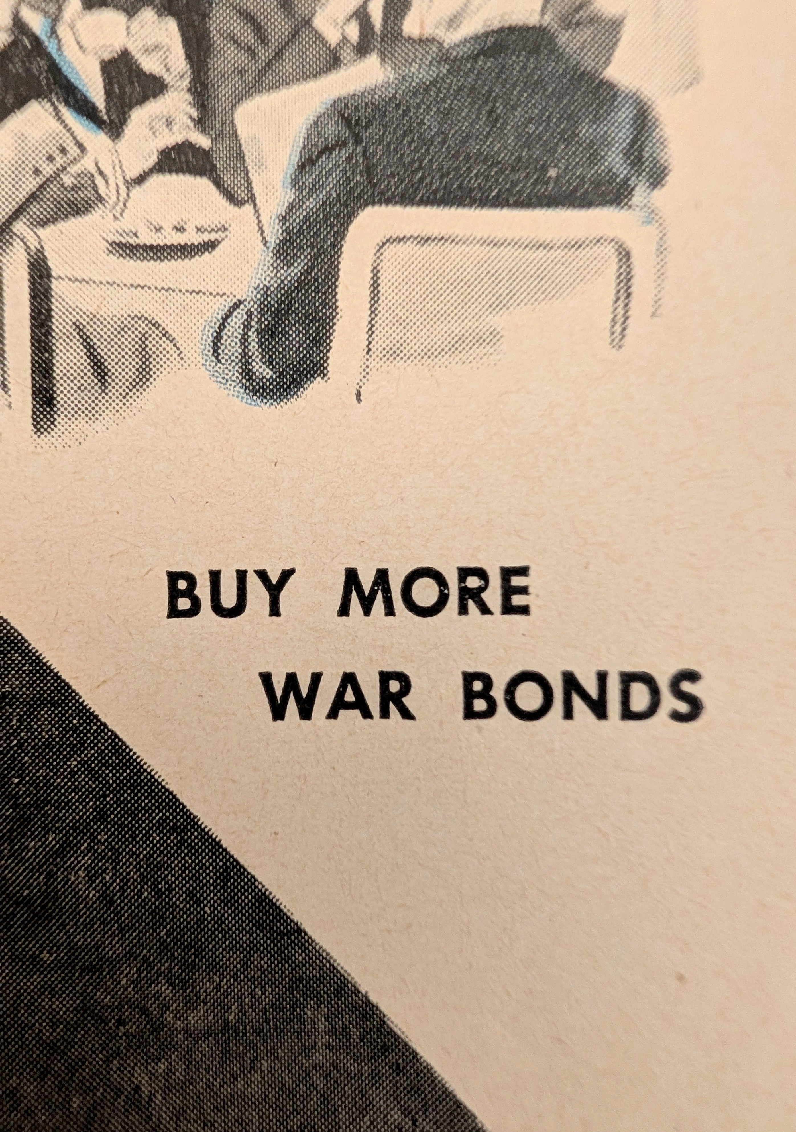 1944 New York Central "Wartime Housekeeping on Wheels" Vintage Advertisement — Thumbnail 2