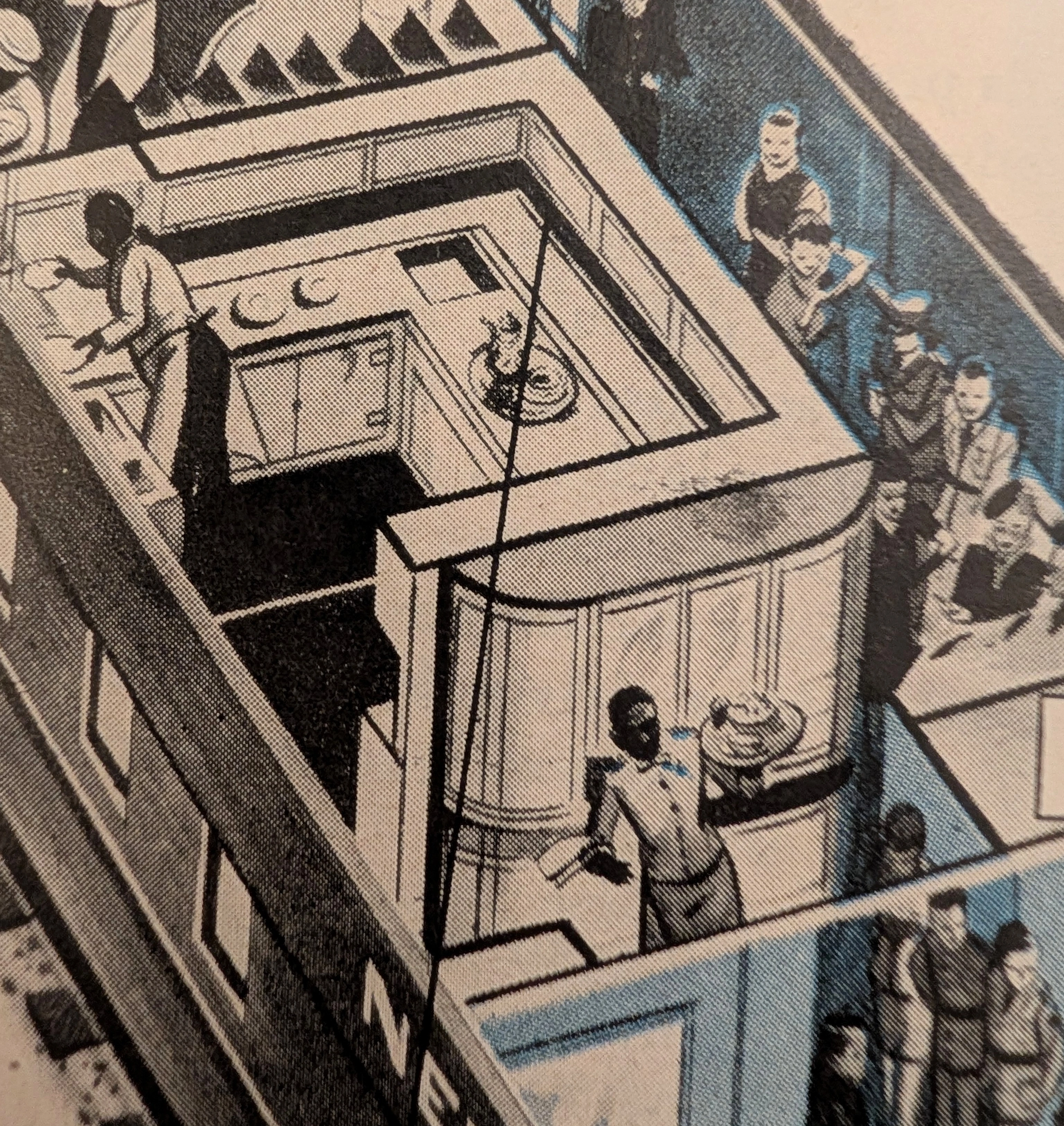 1944 New York Central "Wartime Housekeeping on Wheels" Vintage Advertisement — Thumbnail 6