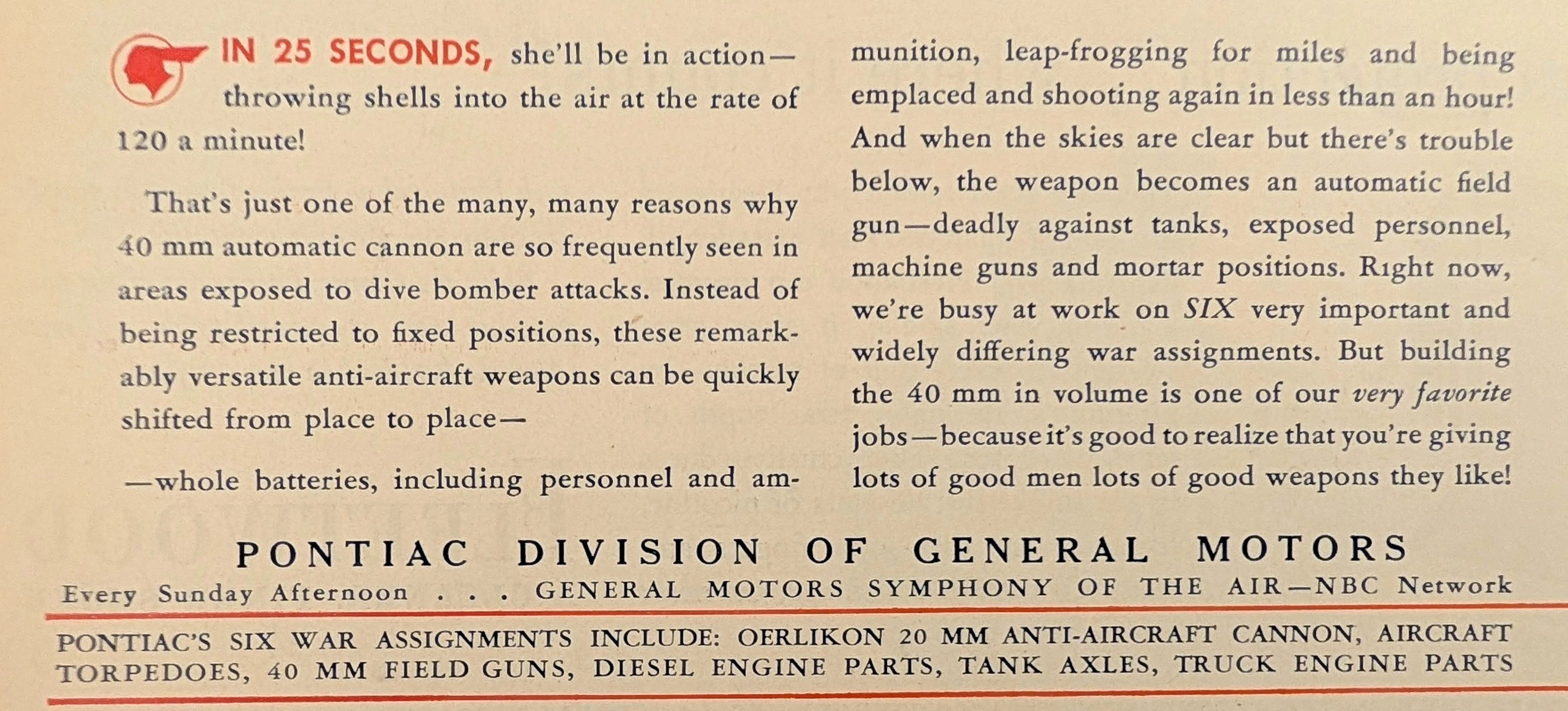 タイムトラベラーの記録 (The Time Traveller's Dossier) : 1942年 ポンティアック WWII - 機械的転換 — The Record Institute Journal