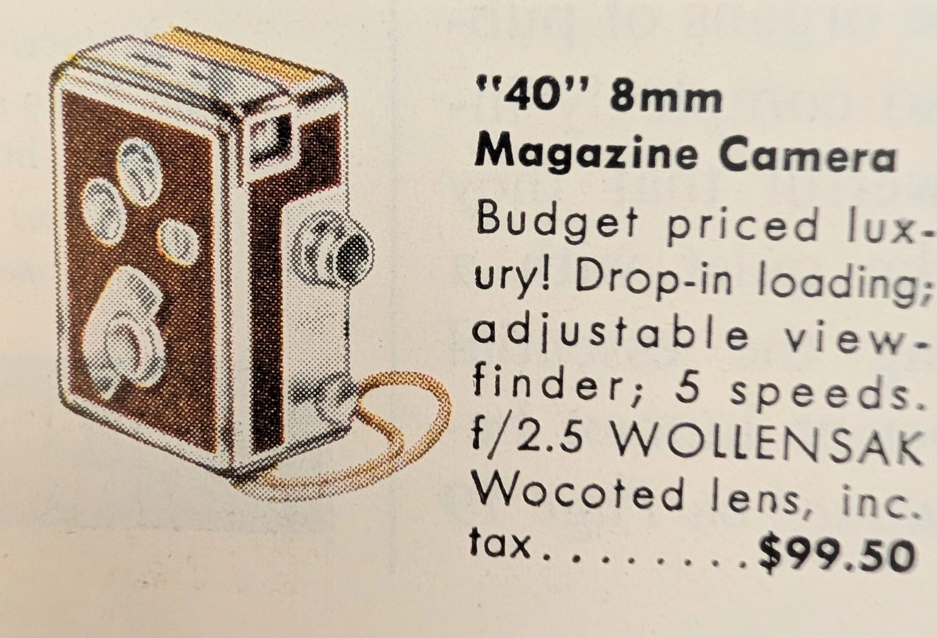 1954년 리비어(Revere) 888 슬라이드 프로젝터 빈티지 광고 — 썸네일 4