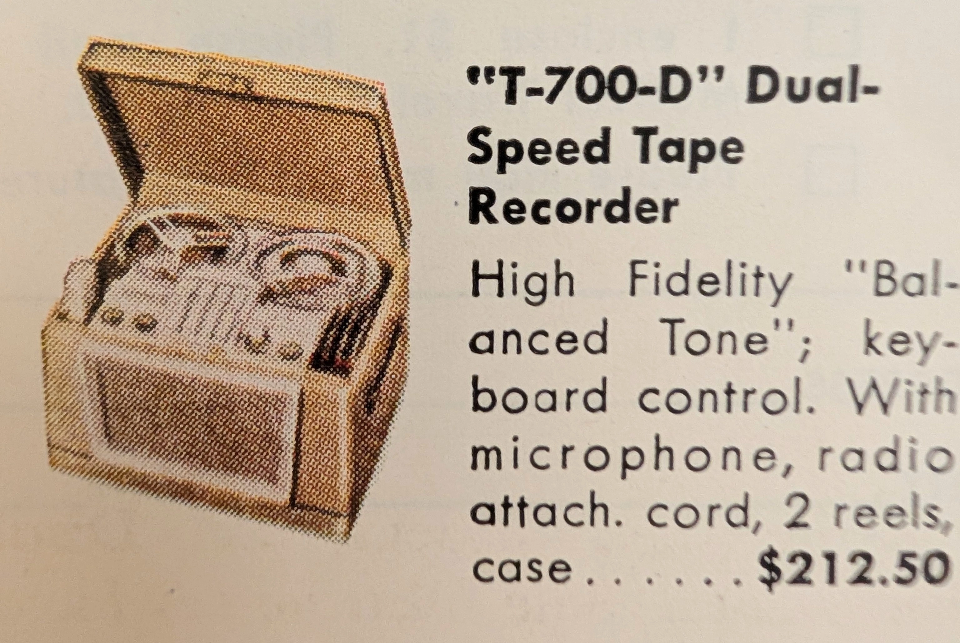 1954년 리비어(Revere) 888 슬라이드 프로젝터 빈티지 광고 — 썸네일 6