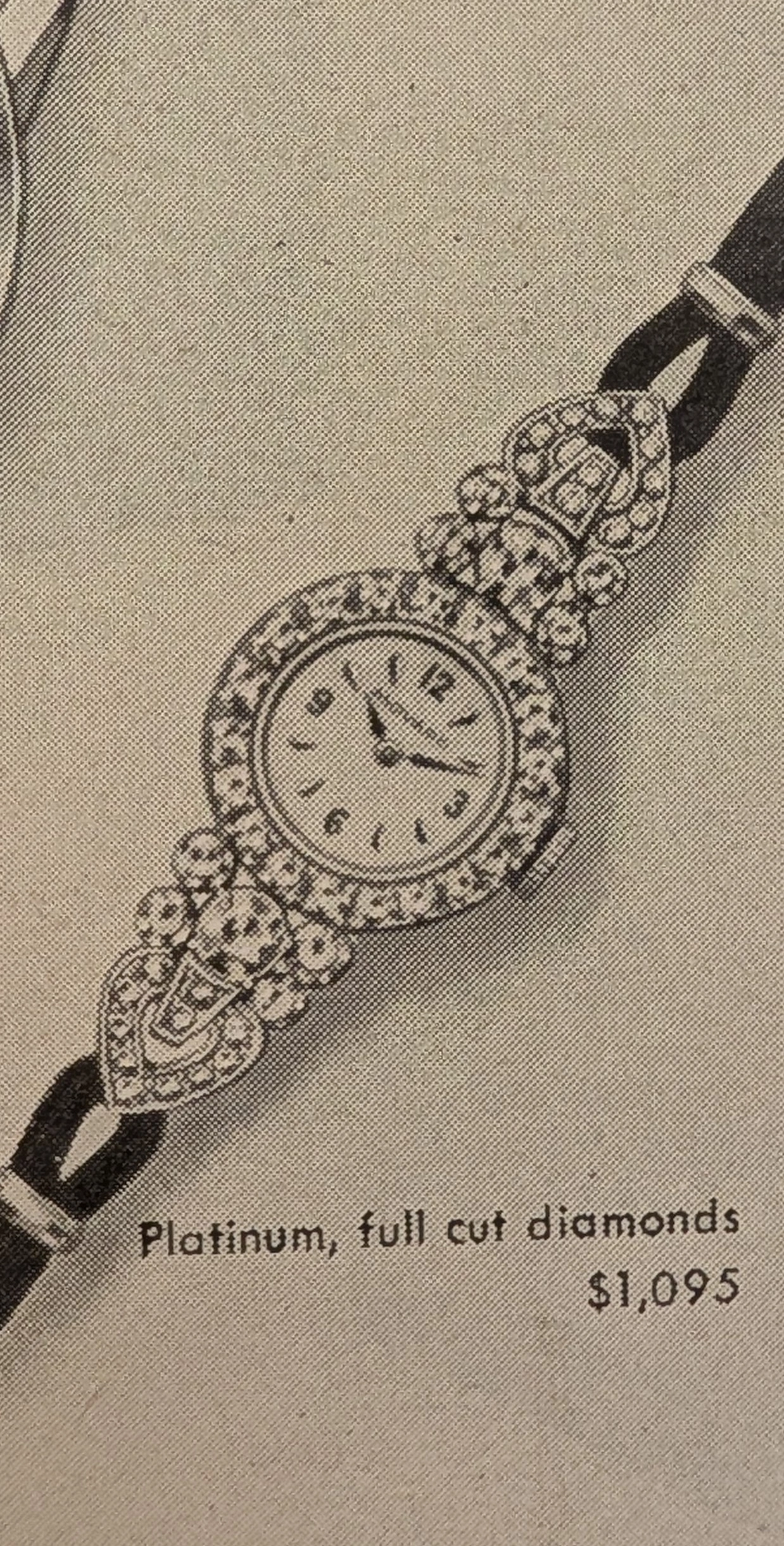 1955 Movado Luxury Timepieces Vintage Advertisement — Thumbnail 5