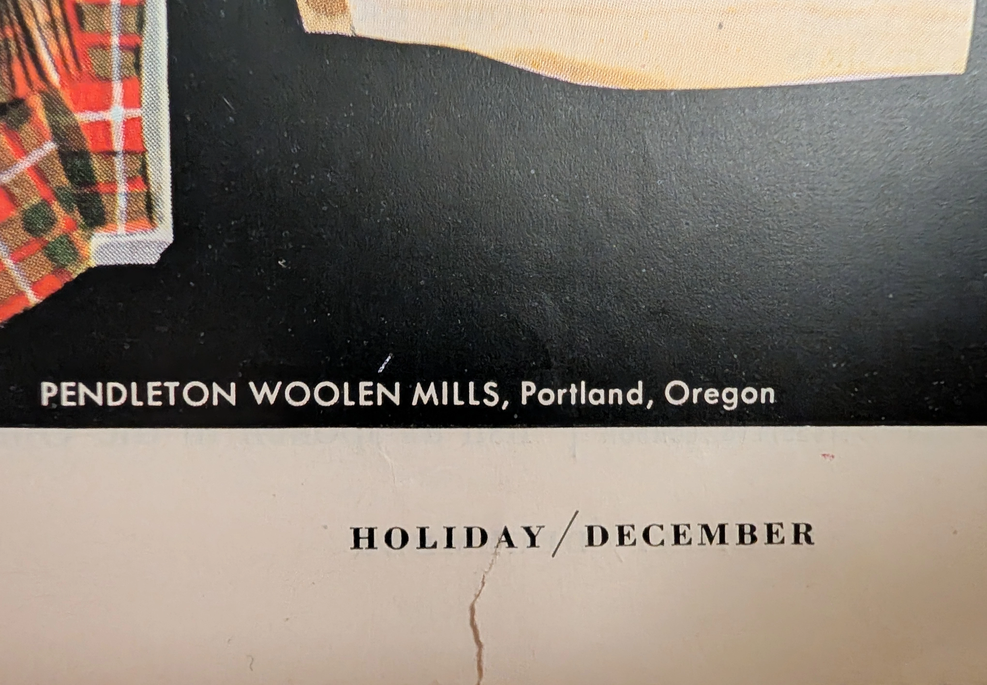 Anuncio Vintage Pendleton Tartán Stewart of Bute Años 1950 — Miniatura 6