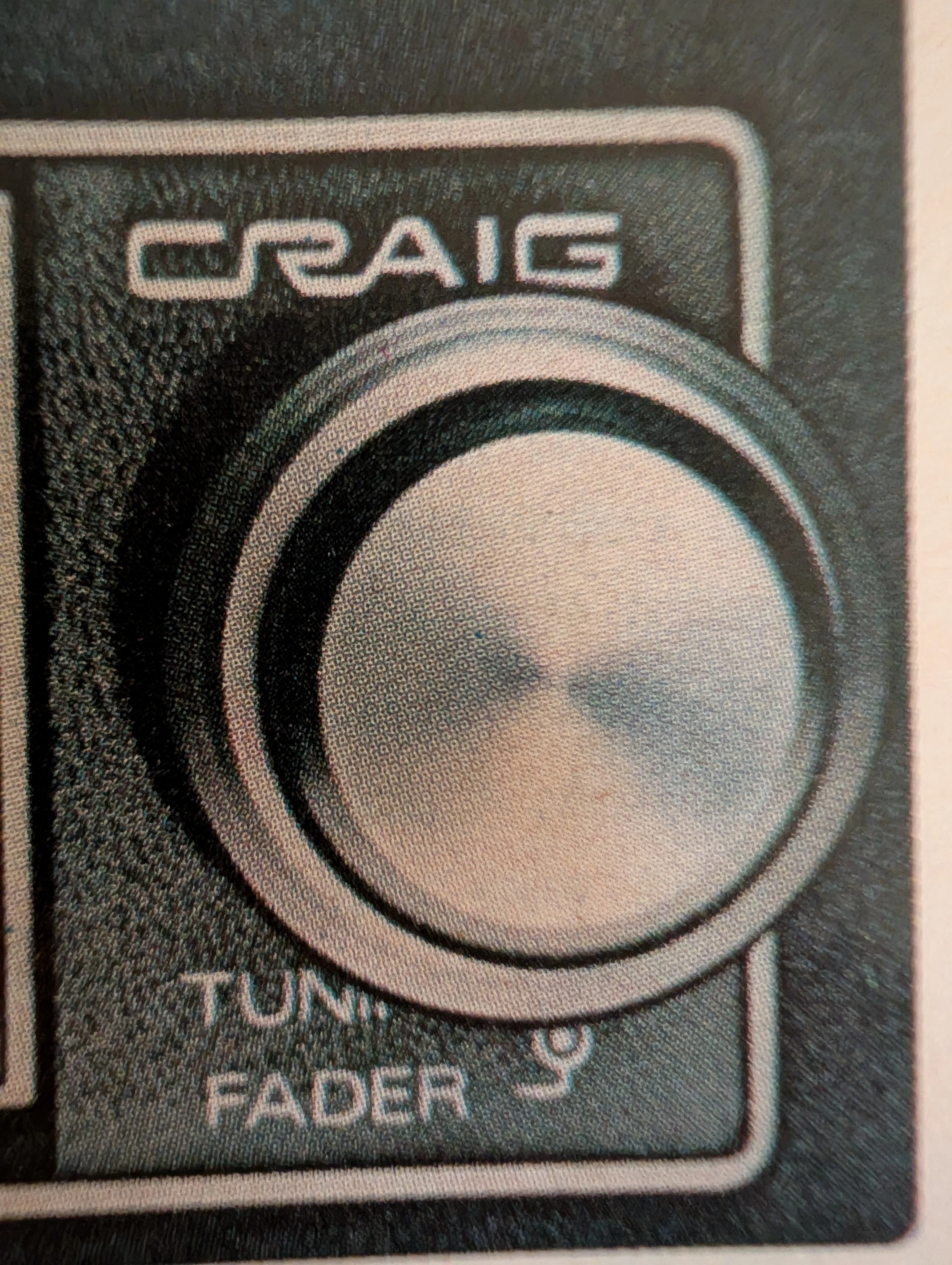 1980 Craig Powerplay R3 Car Stereo Featuring the DeLorean DMC-12 — Thumbnail 4