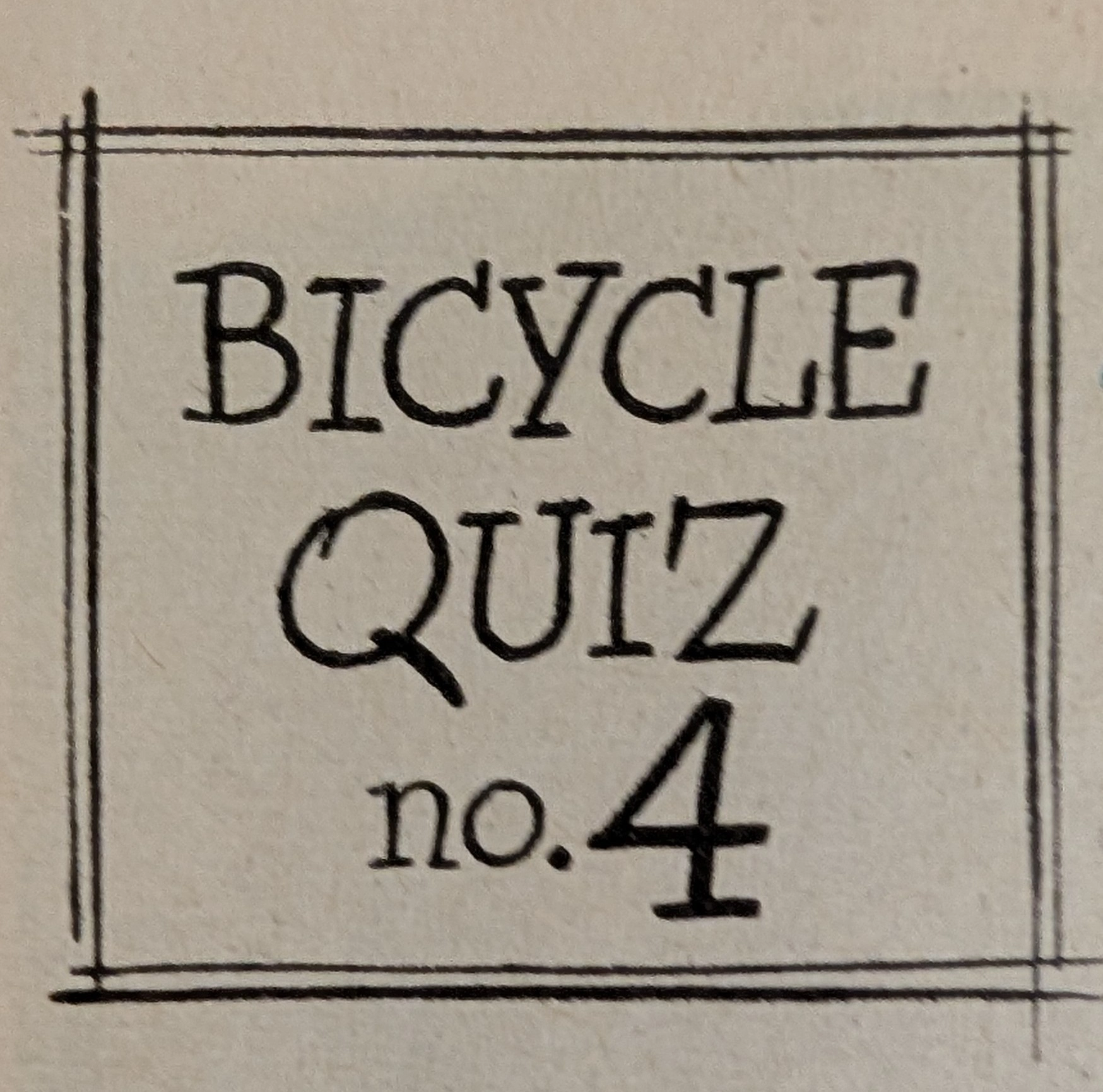 1948 Bicycle Playing Cards "Quiz No. 4" Vintage Advertisement — Thumbnail 5