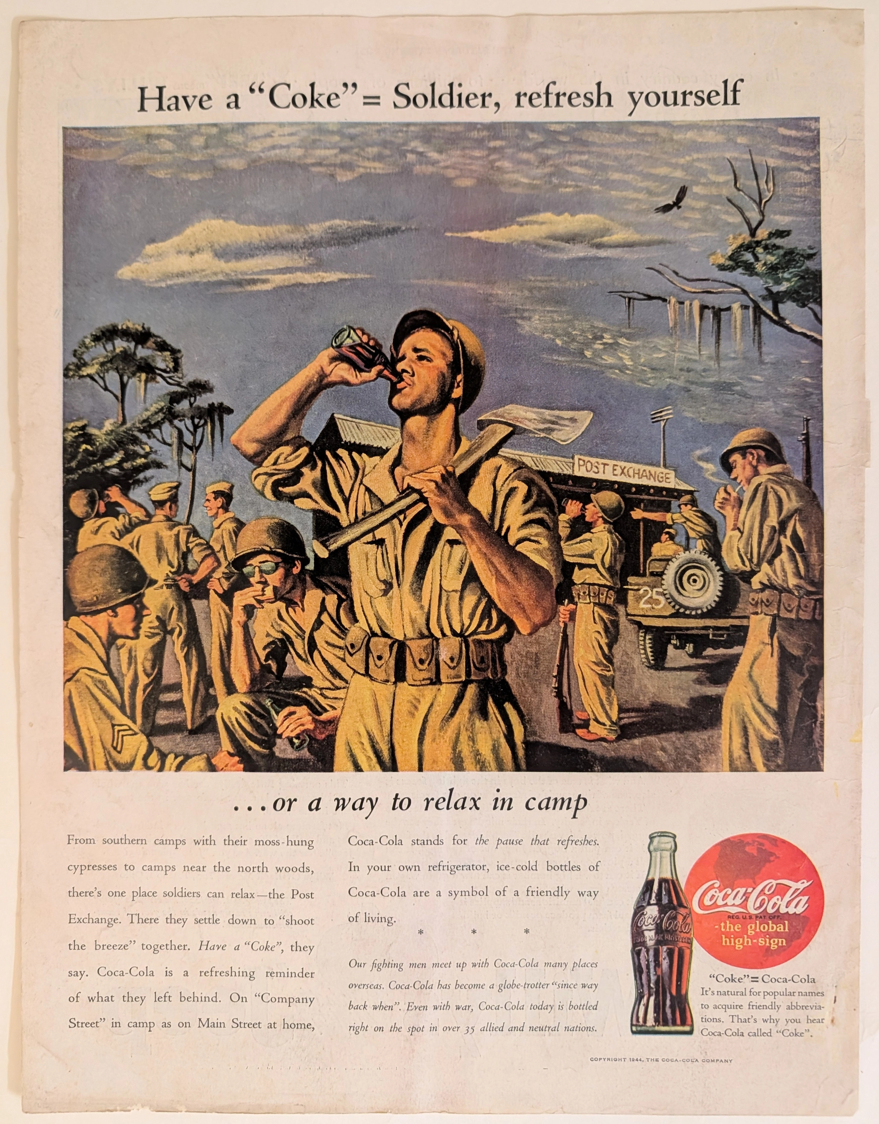 Le Dossier du Voyageur Temporel : Coca-Cola 1944 - La Militarisation du Moral — related article