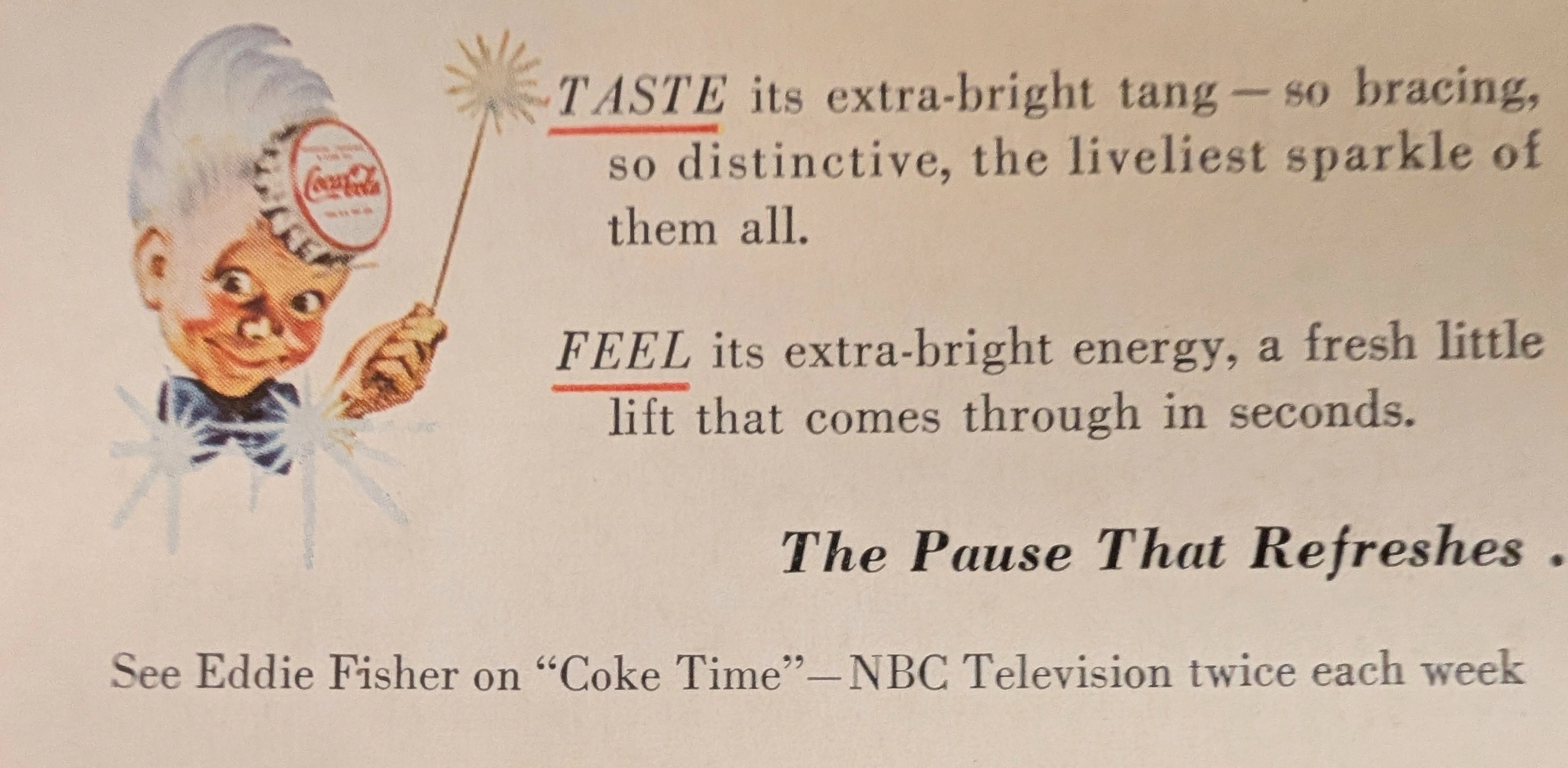 시간 여행자의 기록 보관소 : 코카콜라와 '스프라이트 보이' - 전후 미국의 탄산 유토피아 — The Record Institute Journal