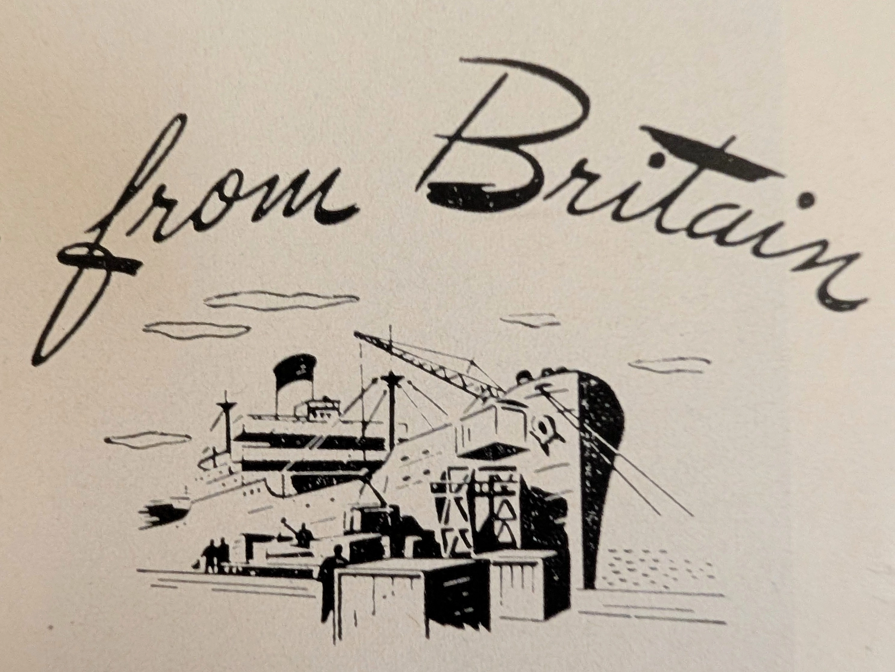 1940년대 후반경 버버리스 오브 런던 오버코트 빈티지 광고 — 썸네일 4