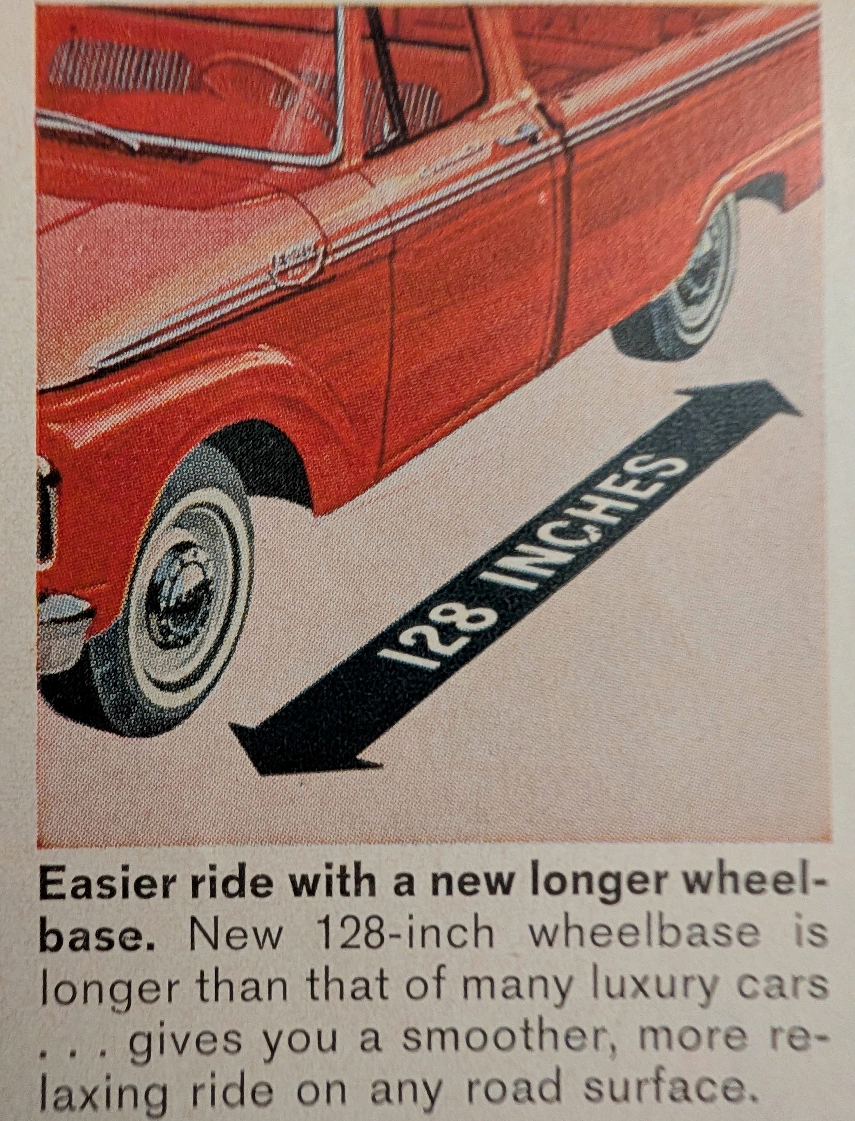1964 Ford Pickup "New '64 Ford Pickup" Historic Vintage Ad Print — Thumbnail 2