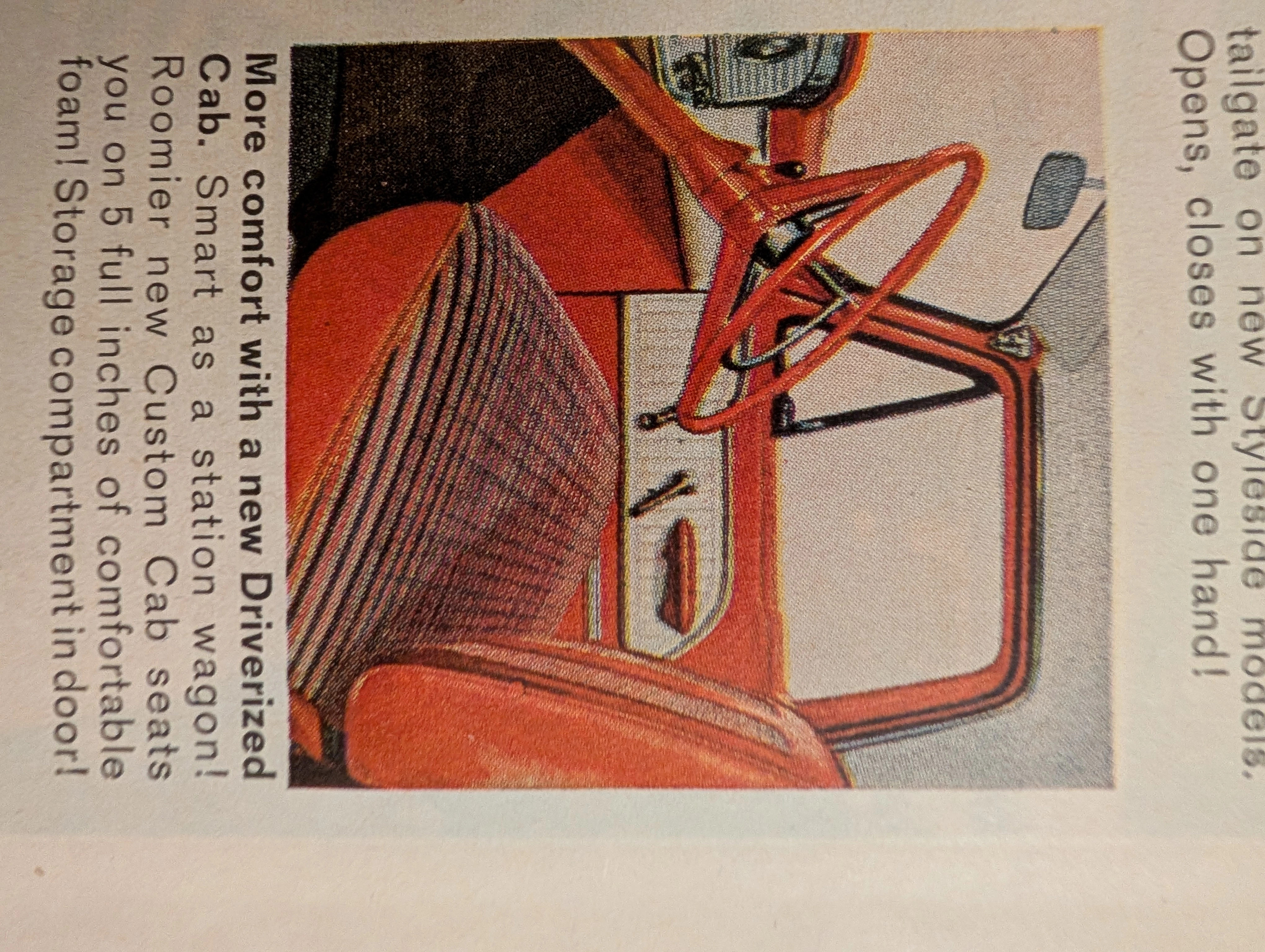 1964 Ford Pickup "New '64 Ford Pickup" Historic Vintage Ad Print — Thumbnail 5