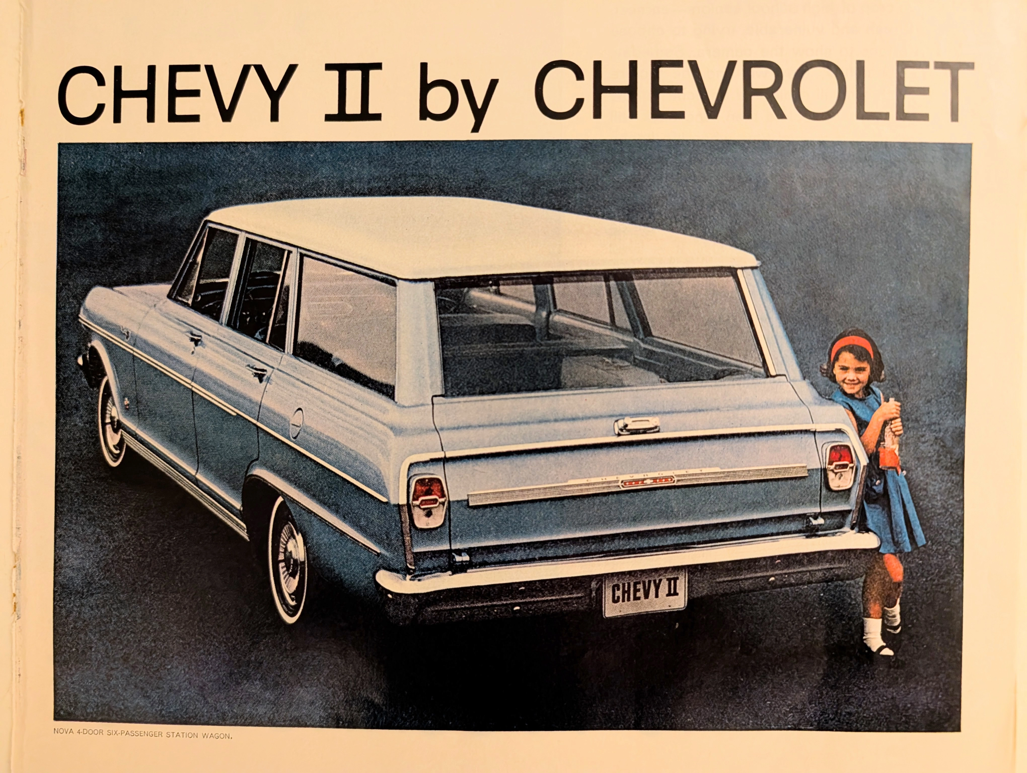 1964 Chevrolet Chevy II Nova Station Wagon Vintage Advertisement — Thumbnail 4