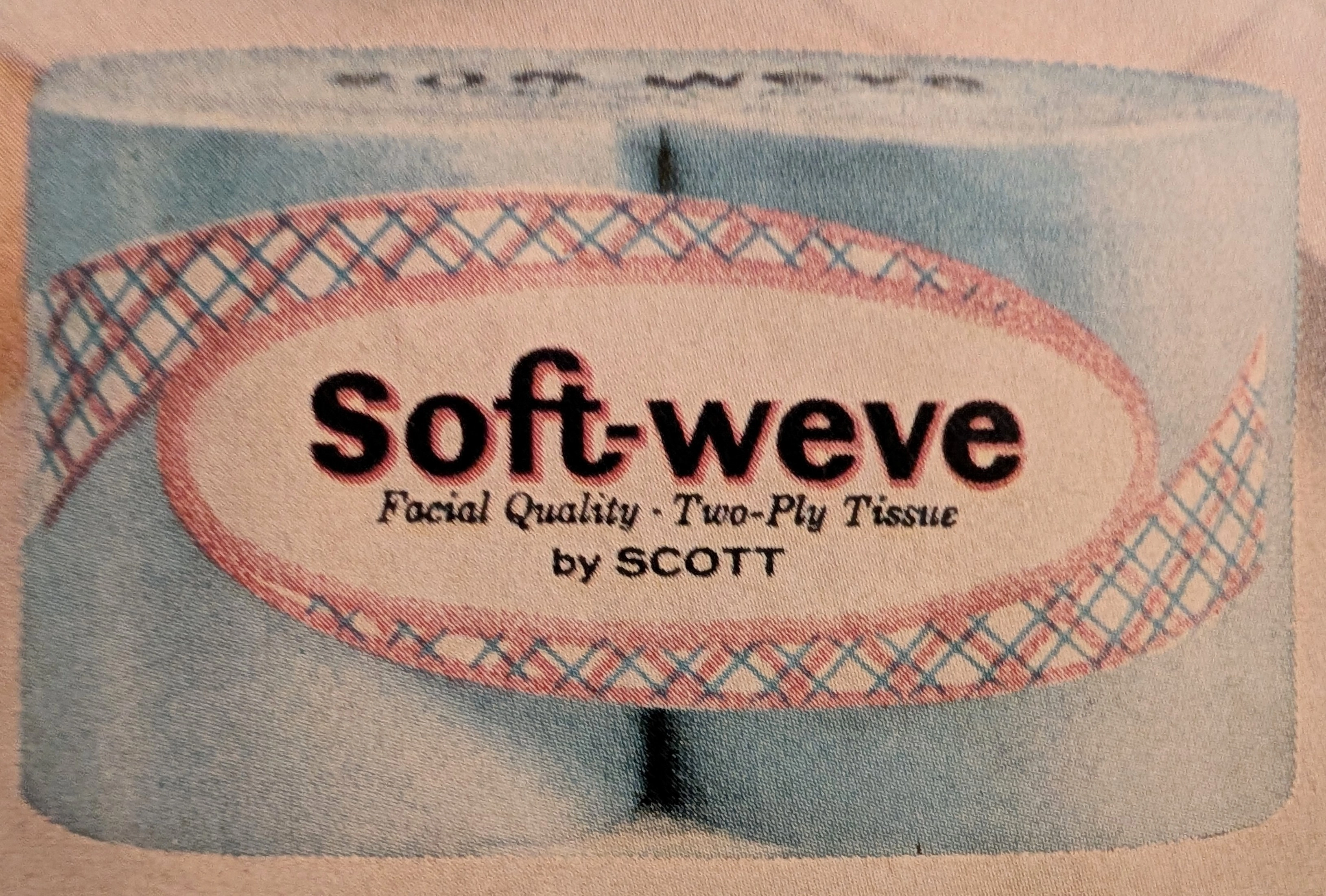 1950s Scott Soft-Weve Bathroom Tissue Vintage Advertisement — Thumbnail 2