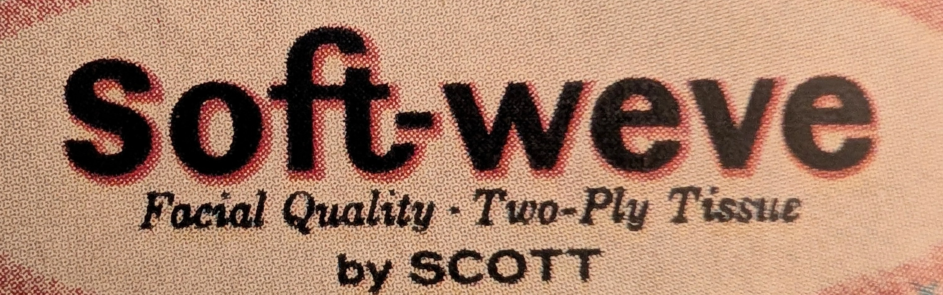 1950s Scott Soft-Weve Bathroom Tissue Vintage Advertisement — Thumbnail 3