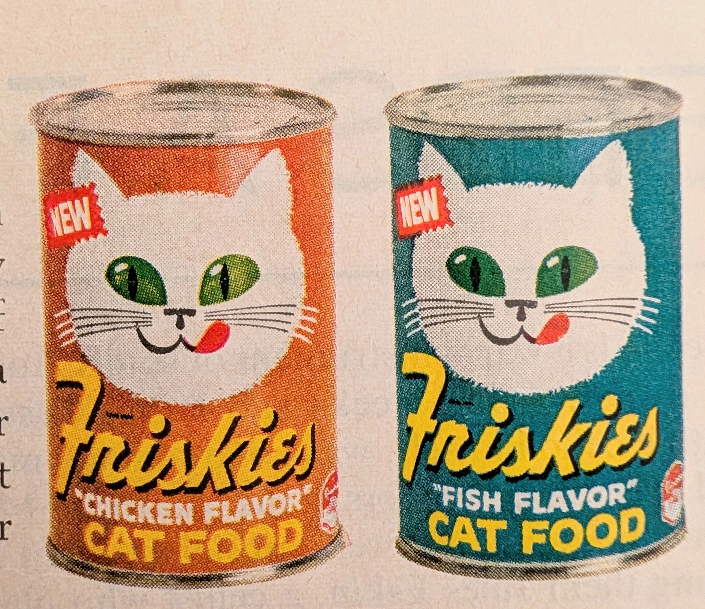 1959 Friskies Cat Food Kittens Vintage Advertisement — Thumbnail 4