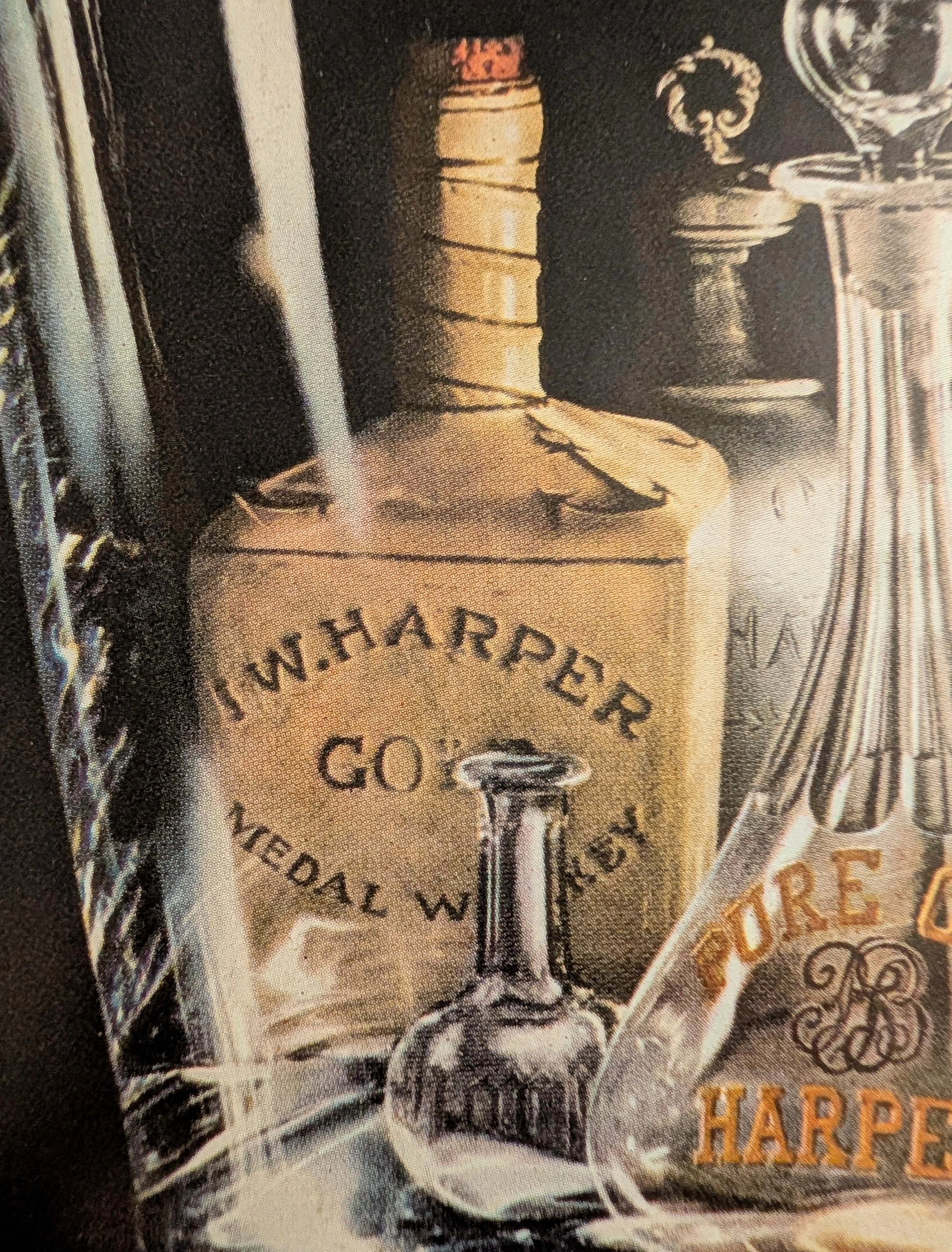 1960s I.W. Harper "A Great Tradition" Kentucky Bourbon Vintage Advertisement — Thumbnail 5