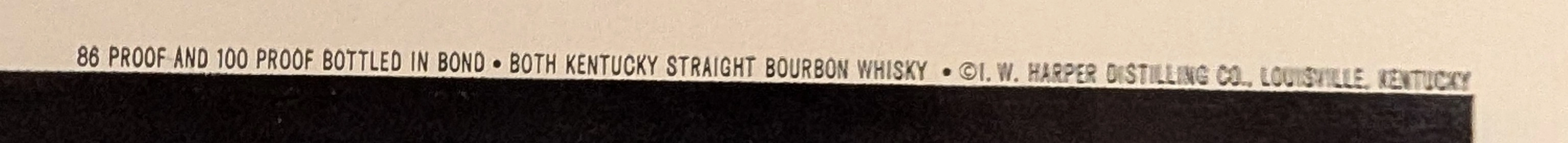 1960s I.W. Harper "A Great Tradition" Kentucky Bourbon Vintage Advertisement — Thumbnail 7