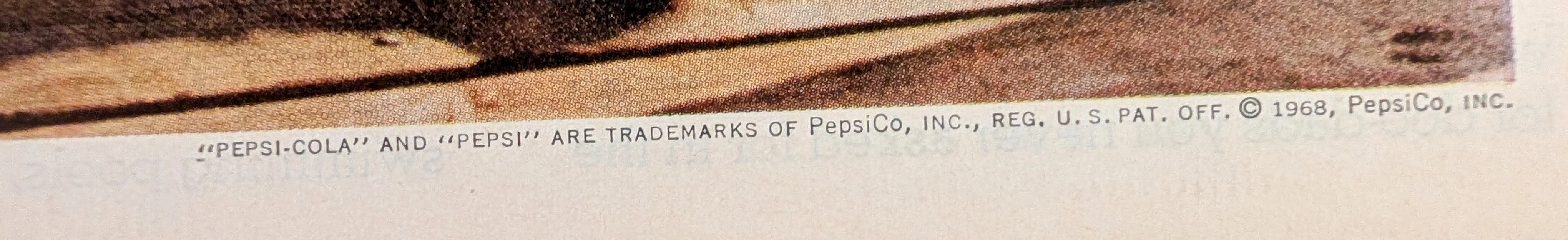 The Time Traveller's Dossier : 1968 Pepsi-Cola - The Thermodynamics of Youth — The Record Institute Journal