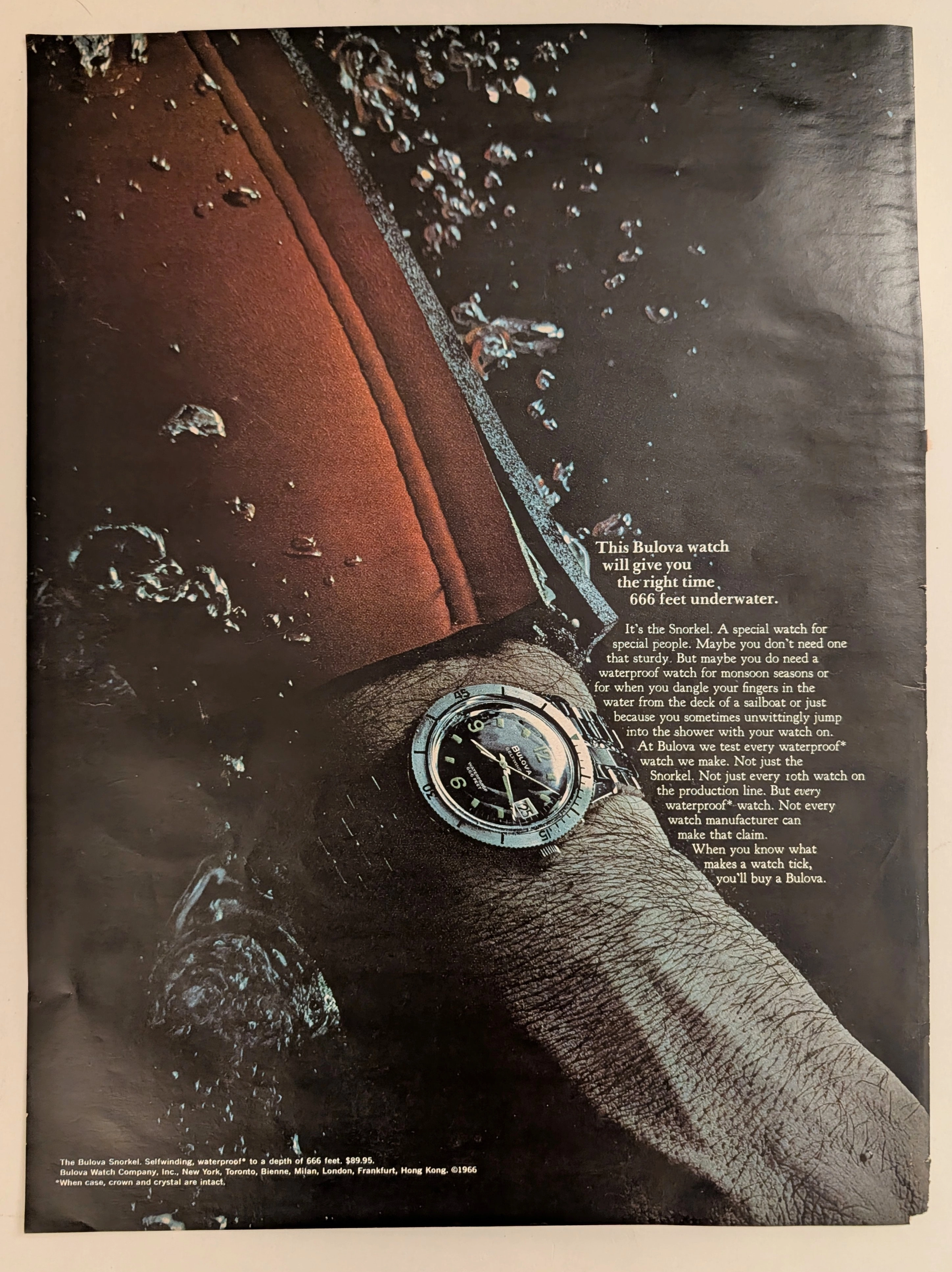 1966年 宝路华 Snorkel 复古广告 — related by taxonomy