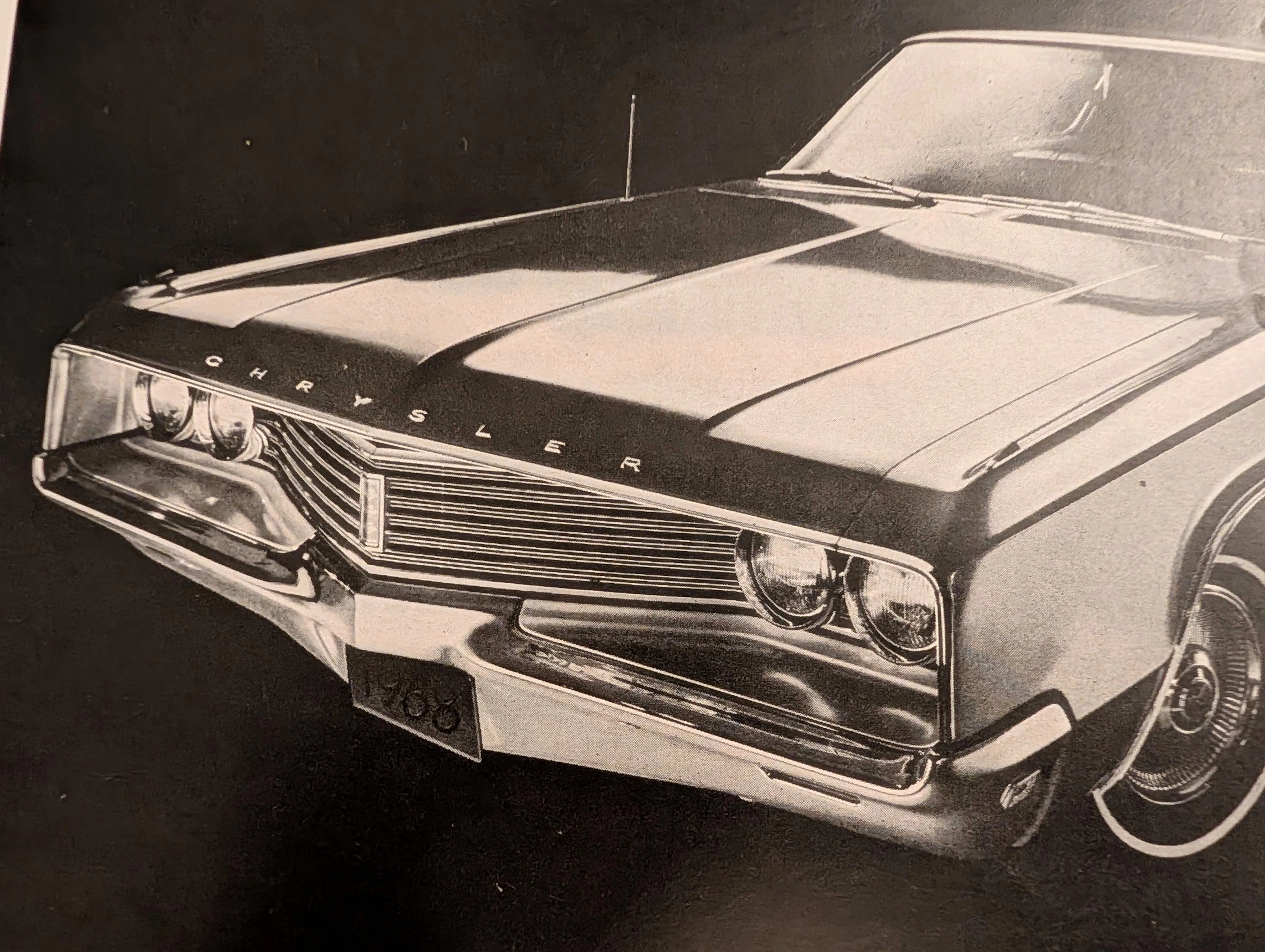 1968年 クライスラー・ニューポート 2ドア・ハードトップ ヴィンテージ広告 — サムネイル 4