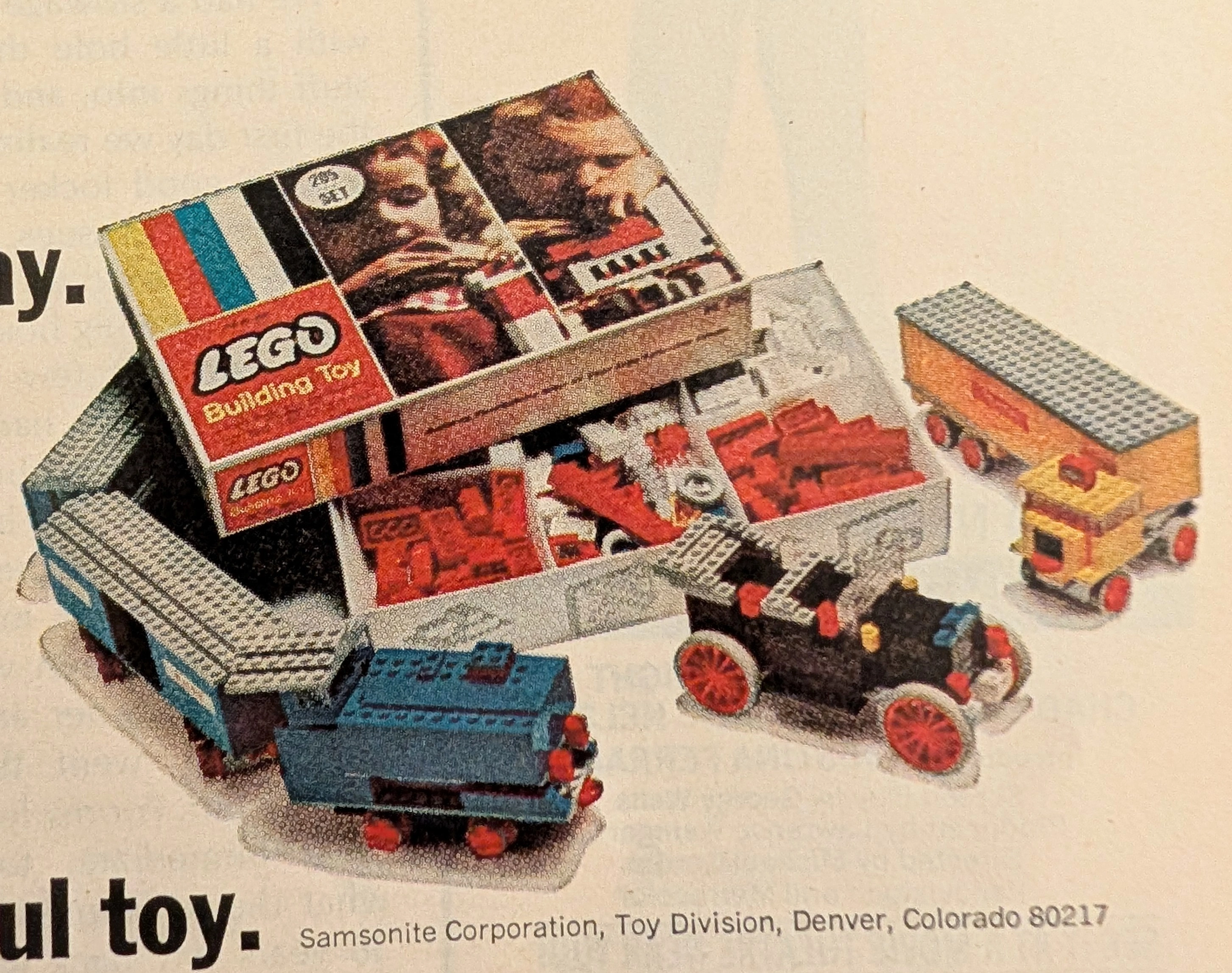 The Time Traveller's Dossier : Samsonite-Era Lego - Engineering the Imagination Shift — The Record Institute Journal