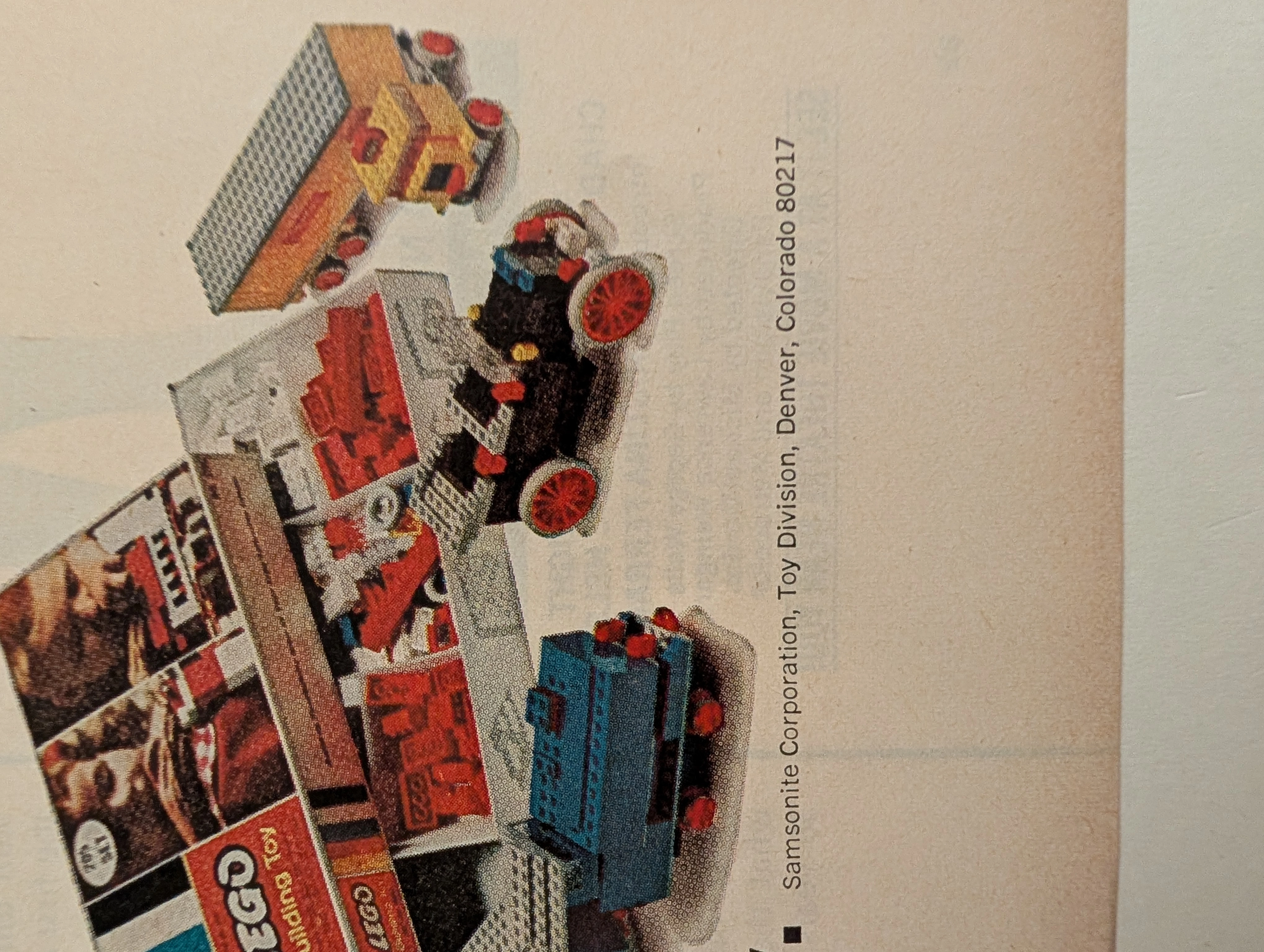 Publicité vintage Lego « Éléphant géant » vers 1968 (Ère Samsonite) — Vignette 4