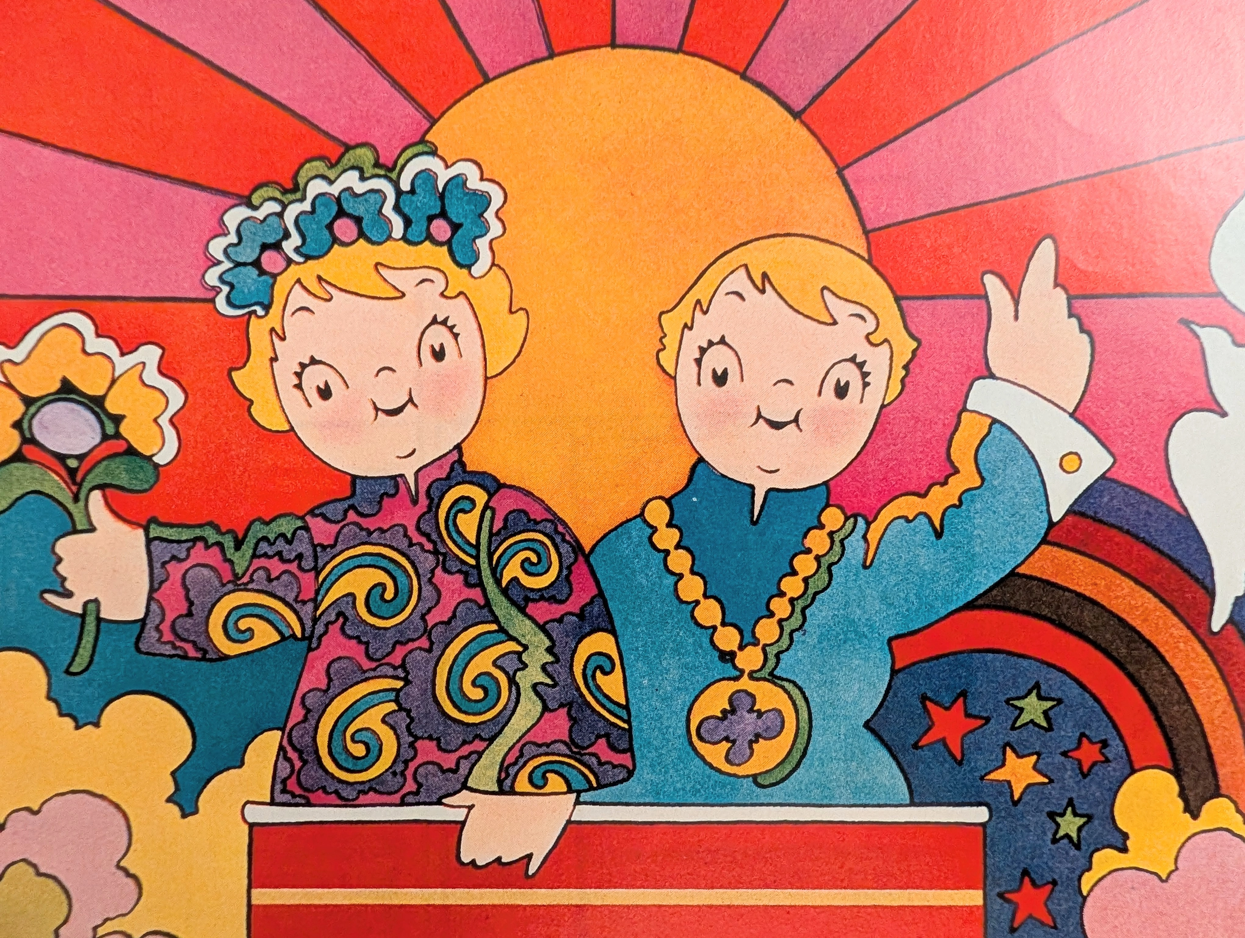 1968 Campbell's Tomato Soup "Hang-Up" Poster Vintage Advertisement — Thumbnail 3