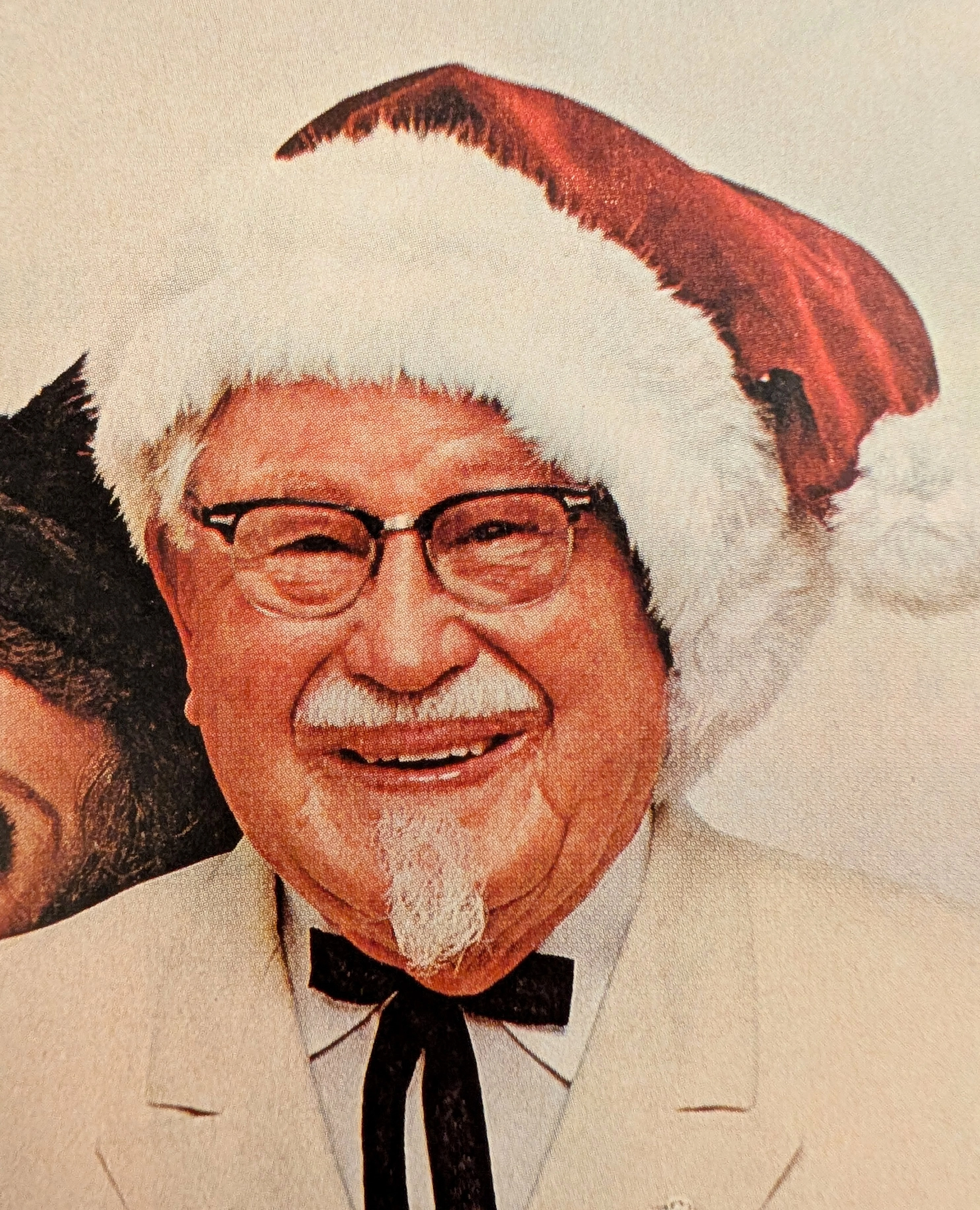 1968 Kentucky Fried Chicken Christmas Holiday Vintage Advertisement — Thumbnail 3