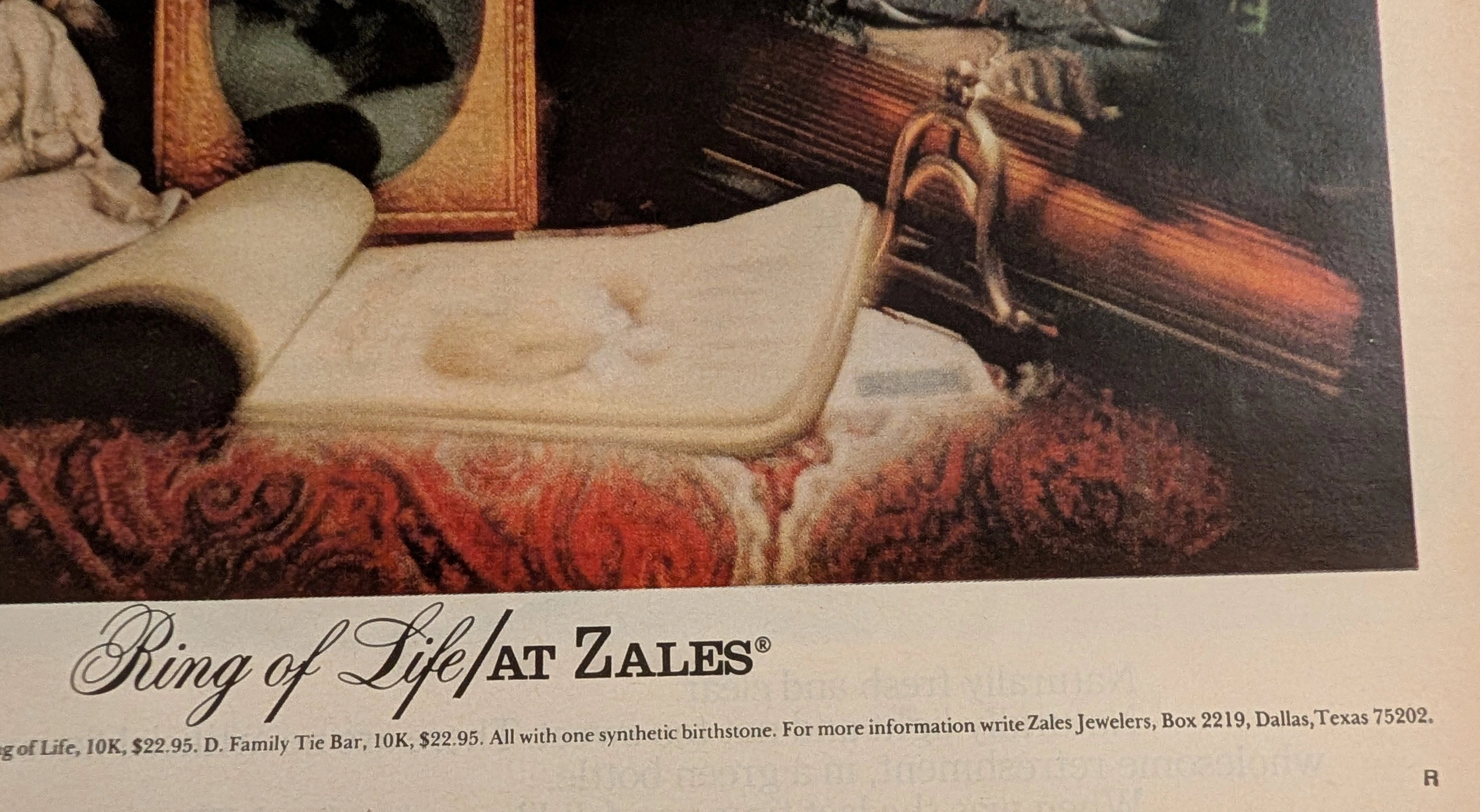 Anuncio Vintage de Joyería Zales Memory Años 1970 — Miniatura 5